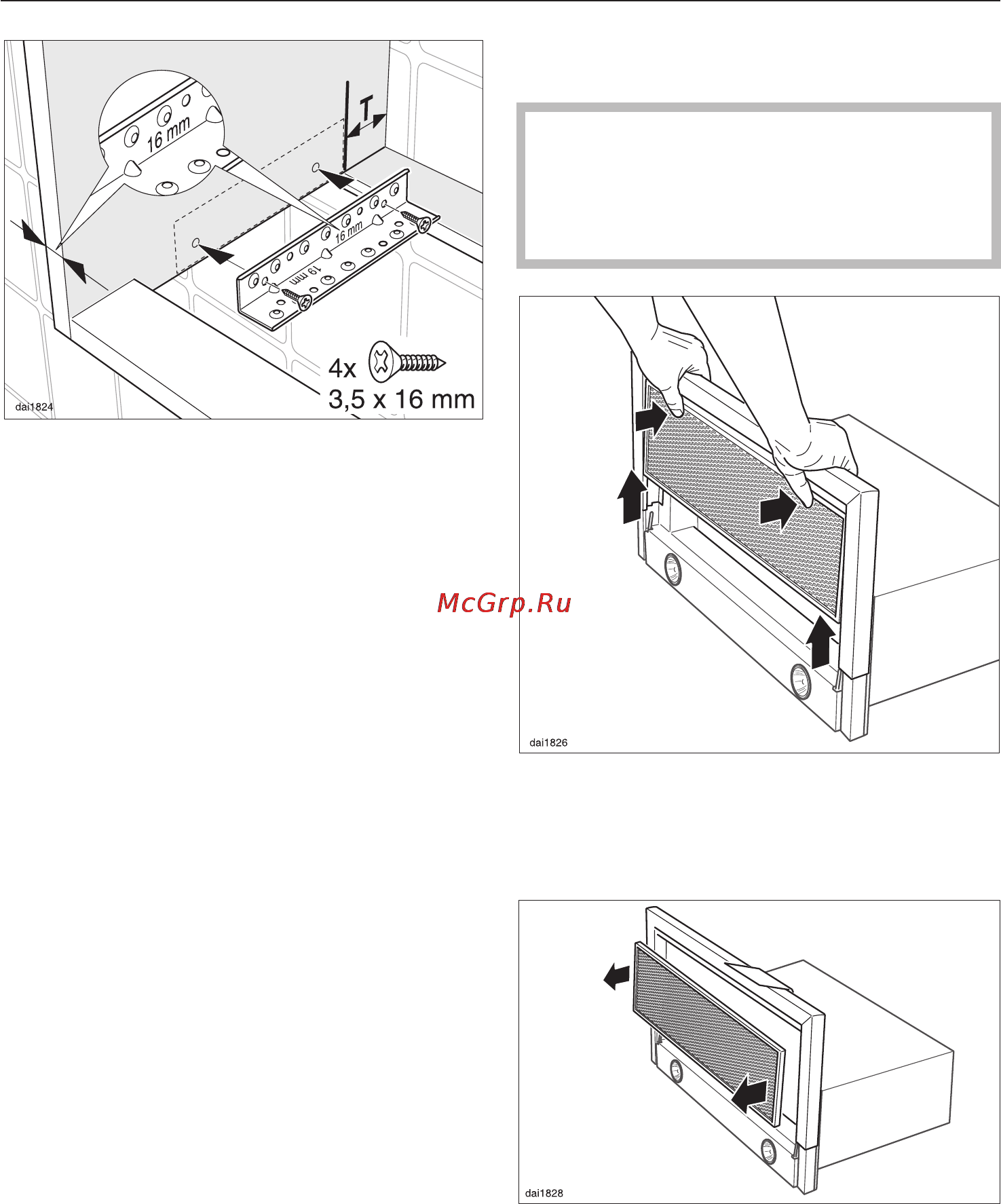 Miele DA 3190 [26/40] Монтаж