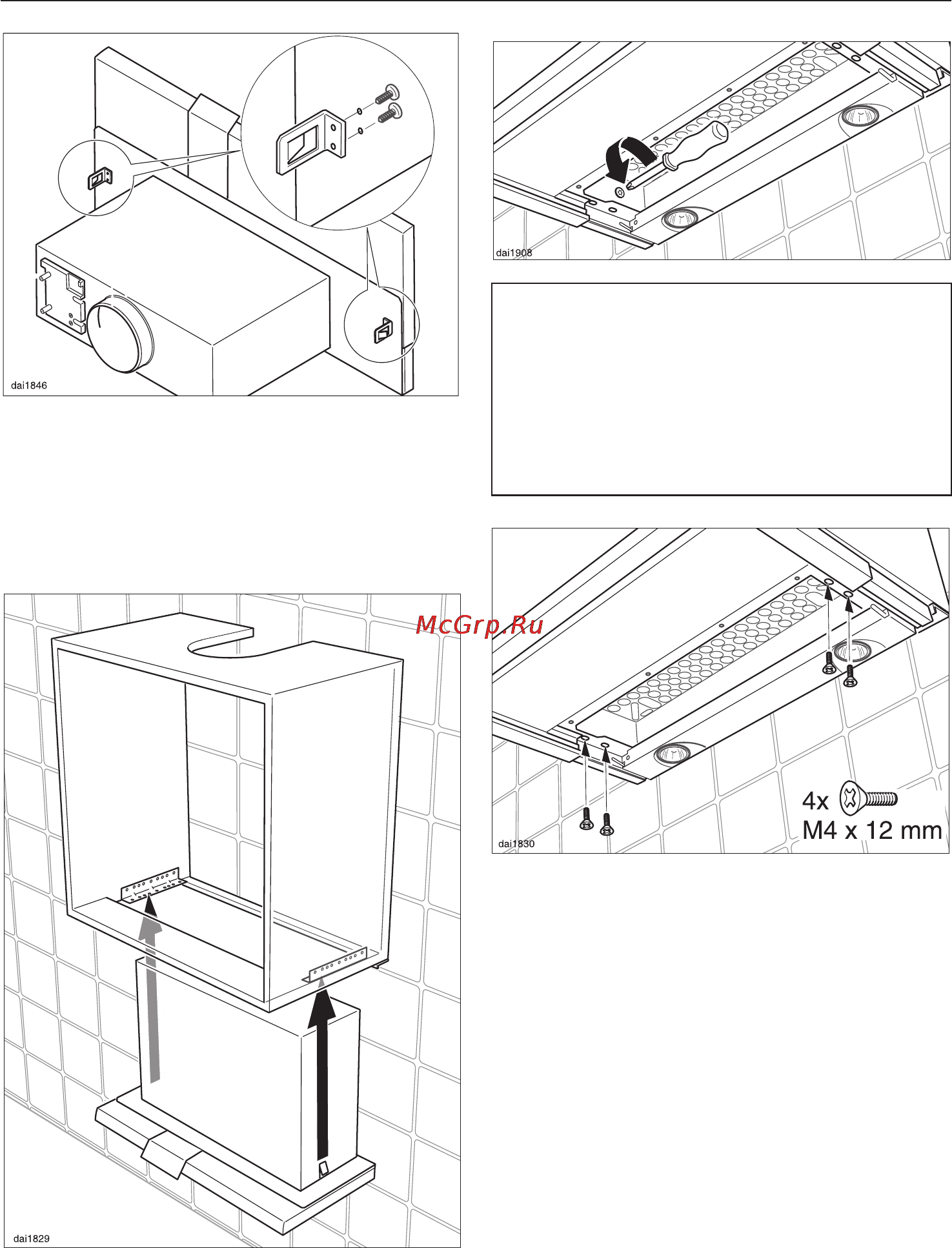 Miele DA 3190 [27/40] Монтаж