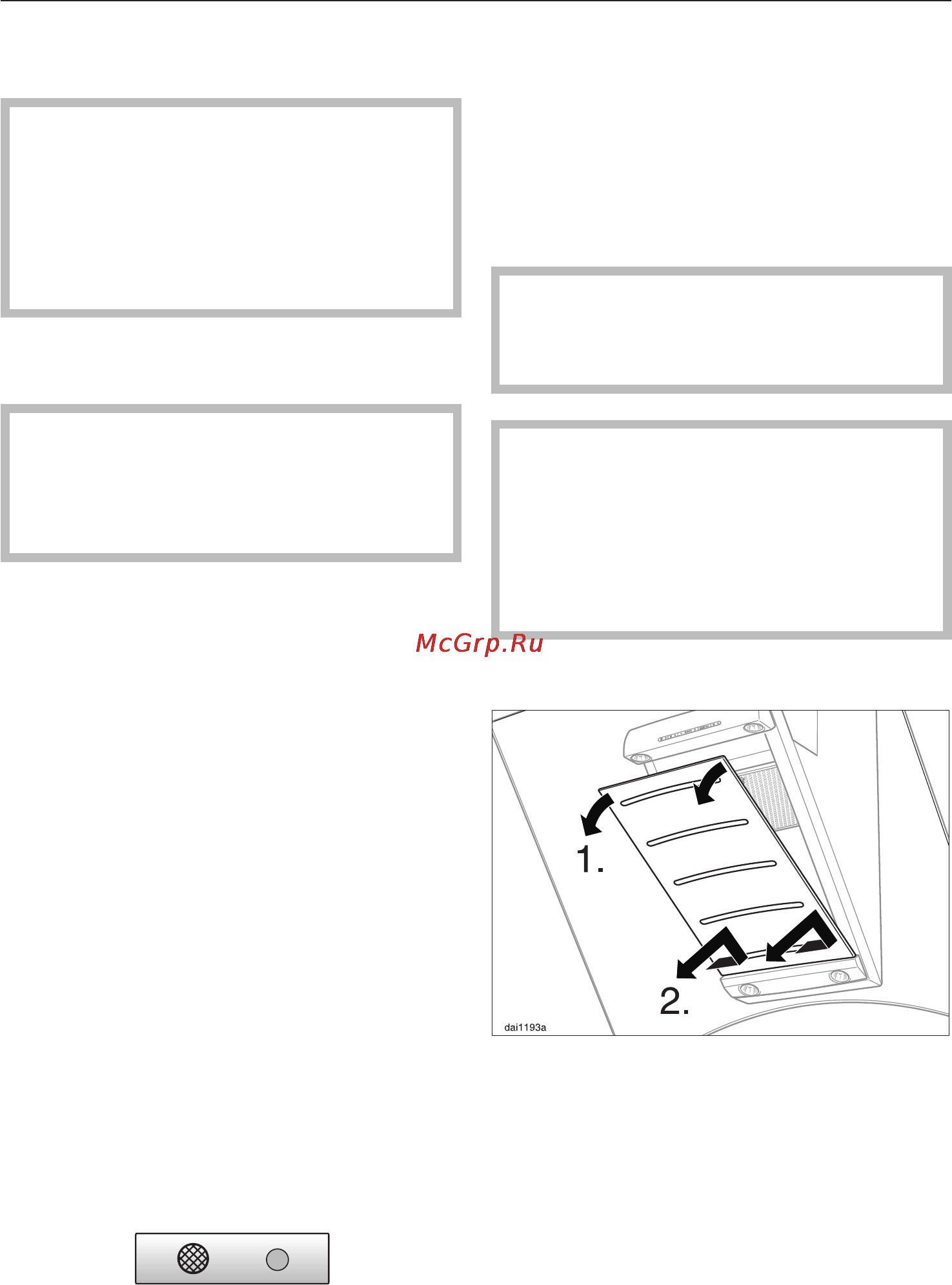 Miele DA 289-4 EXT [18/36] Ïîâåðõíîñòü âñàñûâàíèÿ è æèðîóëàâëèâàþùèé ôèëüòð 18