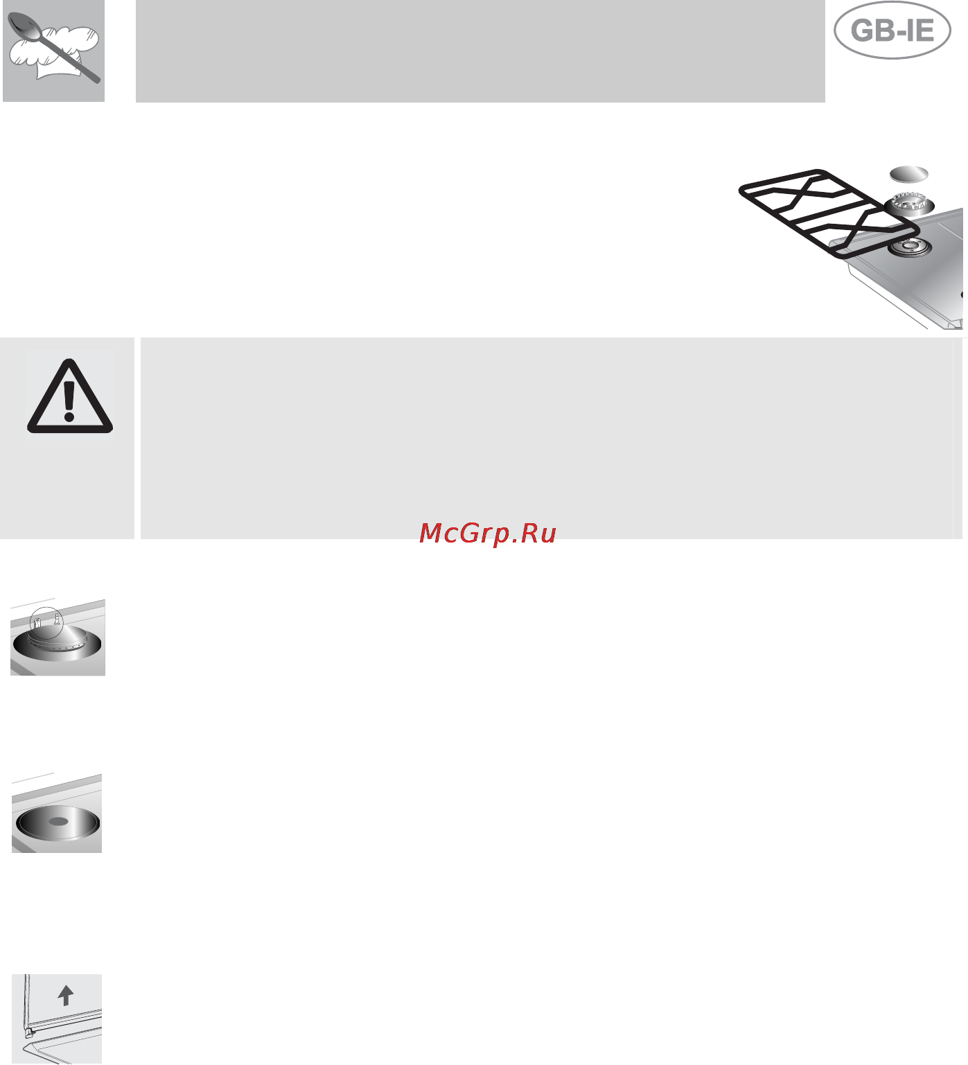 Smeg SRV532GH3 [20/20] Cleaning of cooking hob components