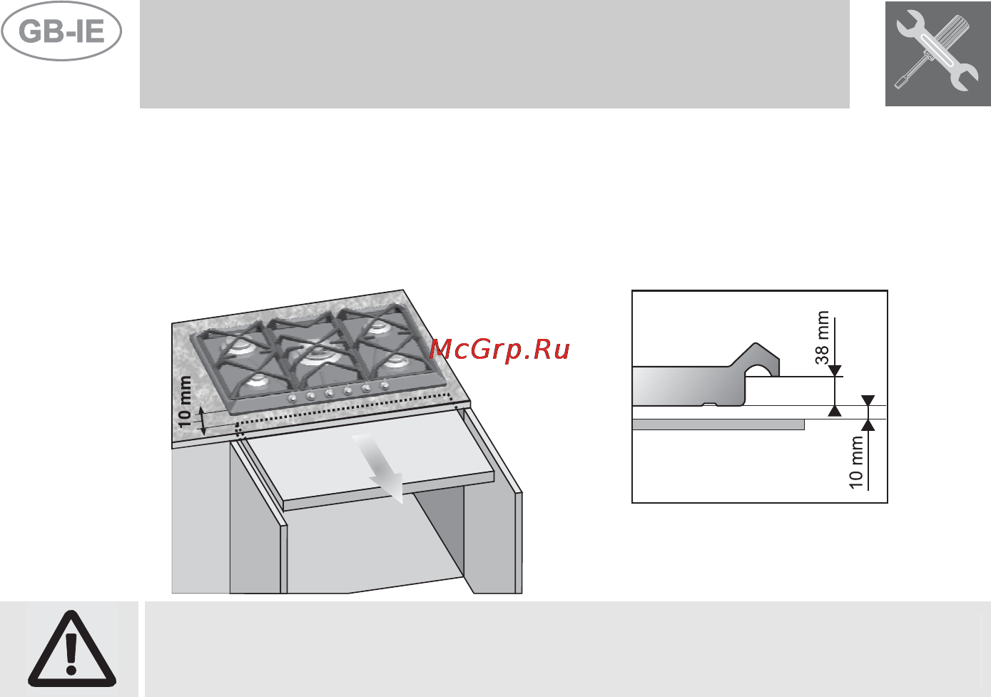 Smeg SRV532GH3 [5/20] Instructions for the installer