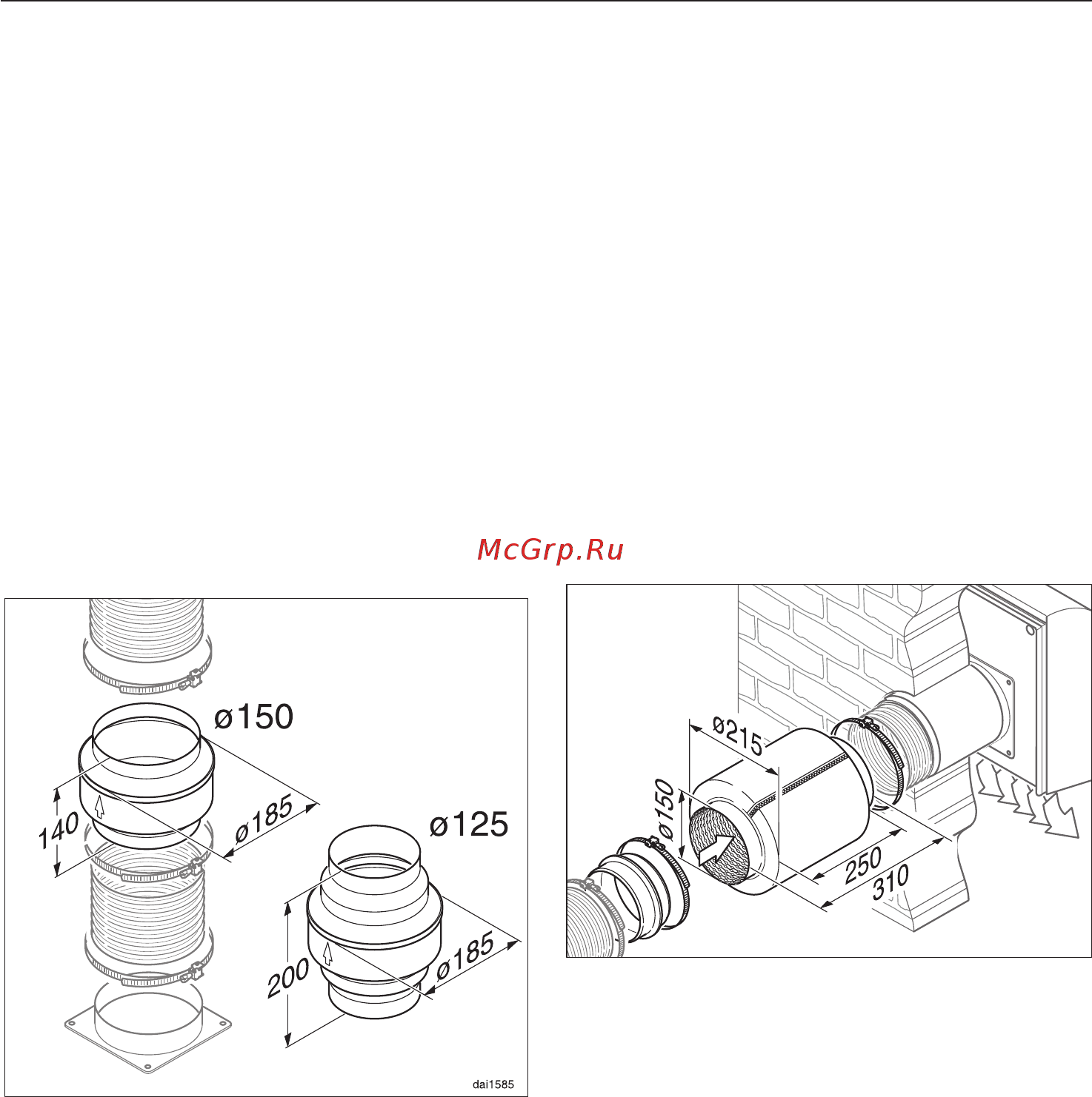 Miele DA 2250 EXT [31/40] Воздуховод