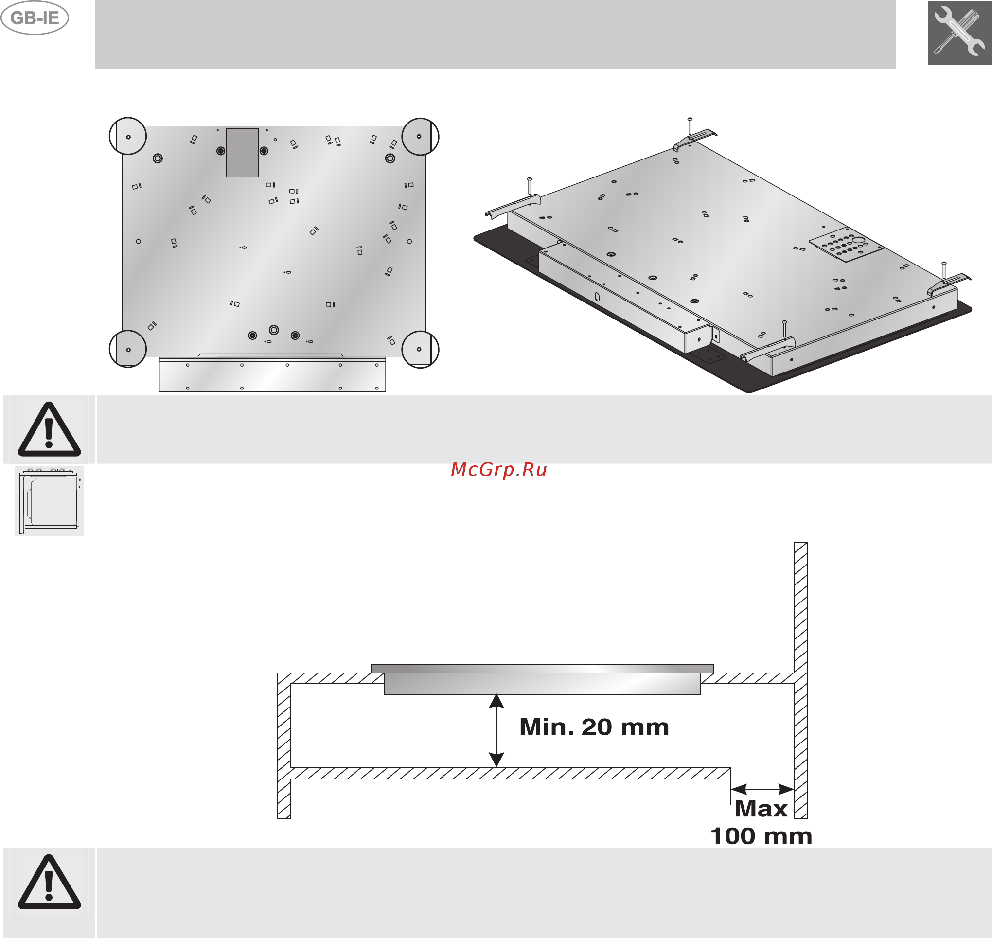 Smeg P663-1 [15/15] Instructions for the installer
