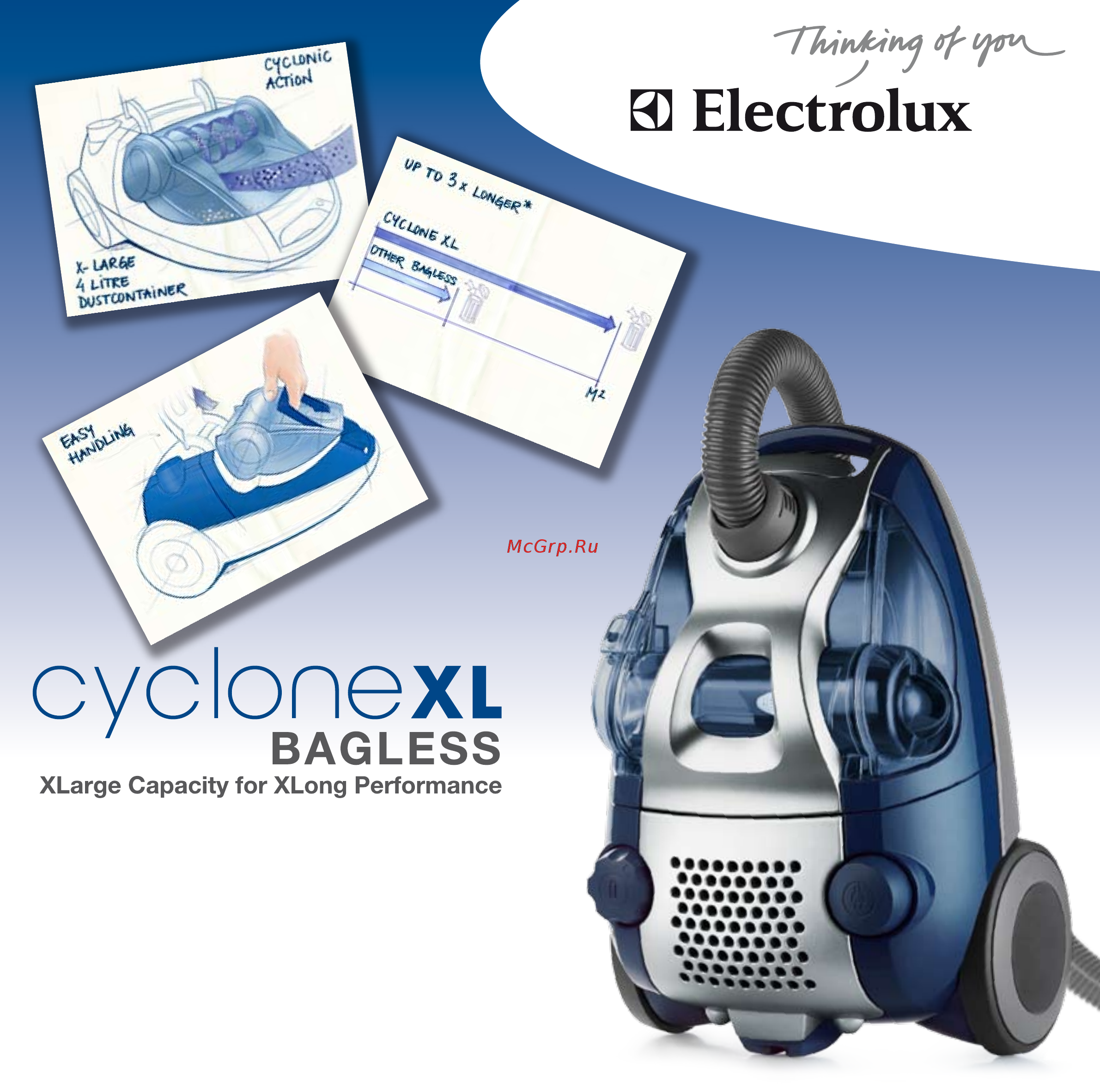 Electrolux ZCX6460 Инструкция по эксплуатации онлайн