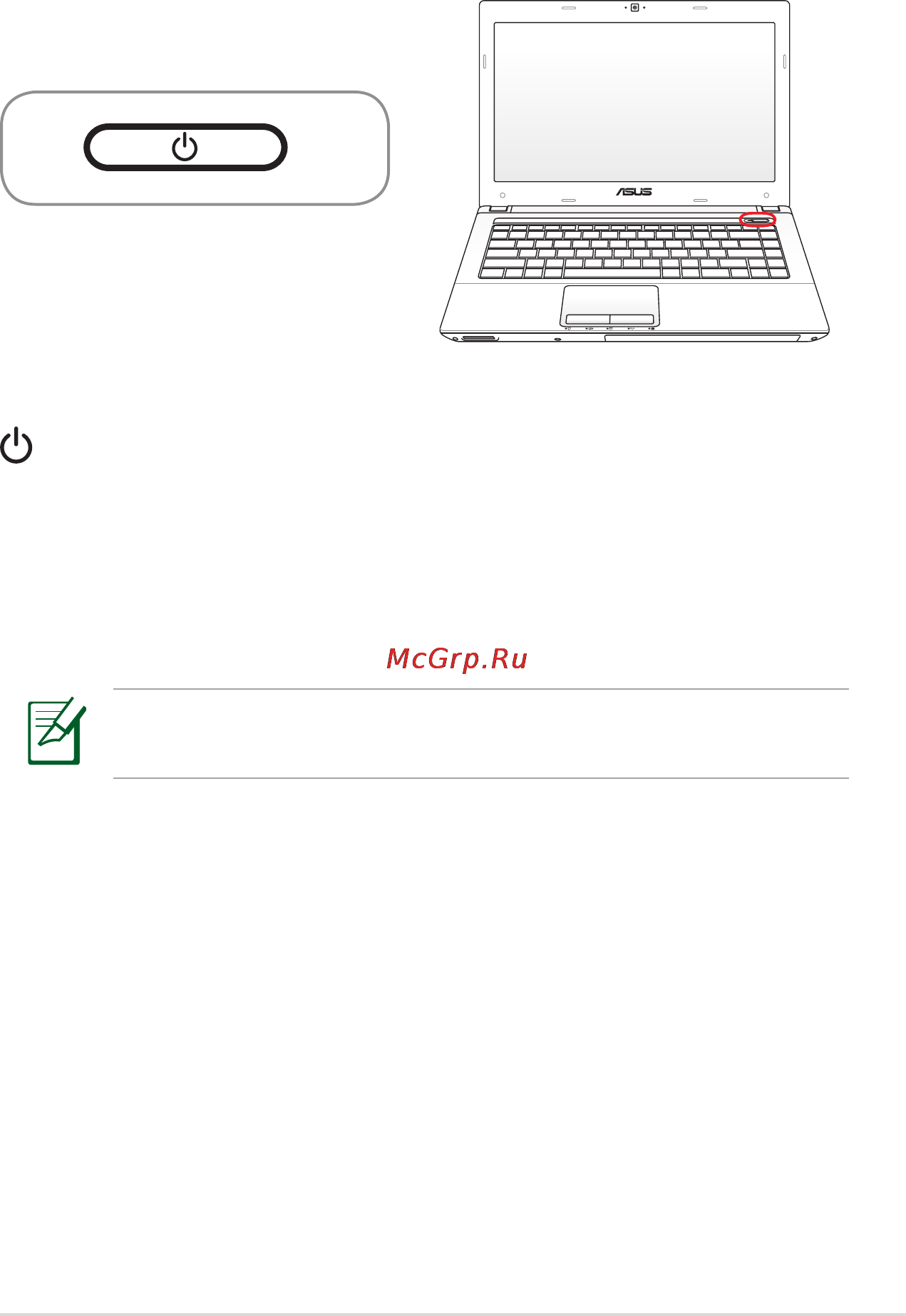 Asus K53SV [49/112] Бутони и индикатори на статуса