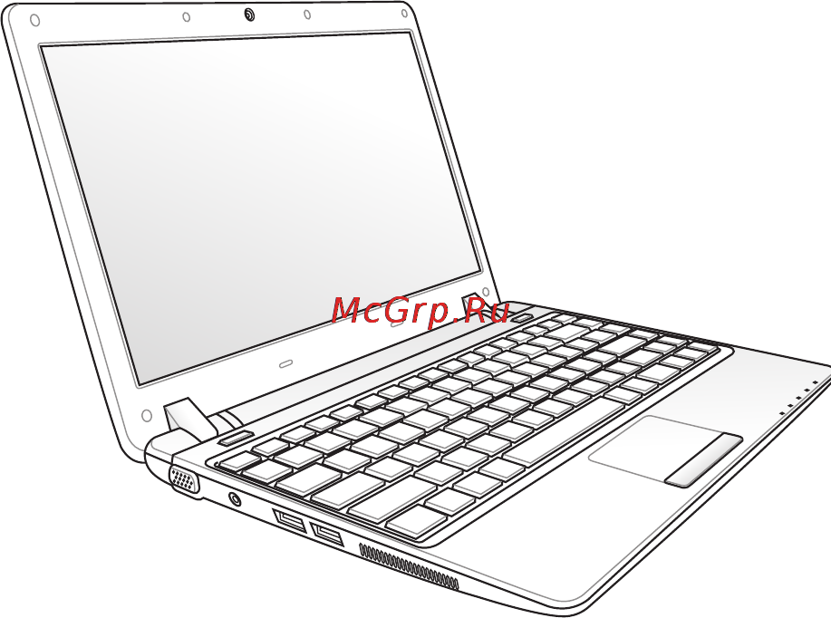 Asus Eee PC 1201K Инструкция по эксплуатации онлайн