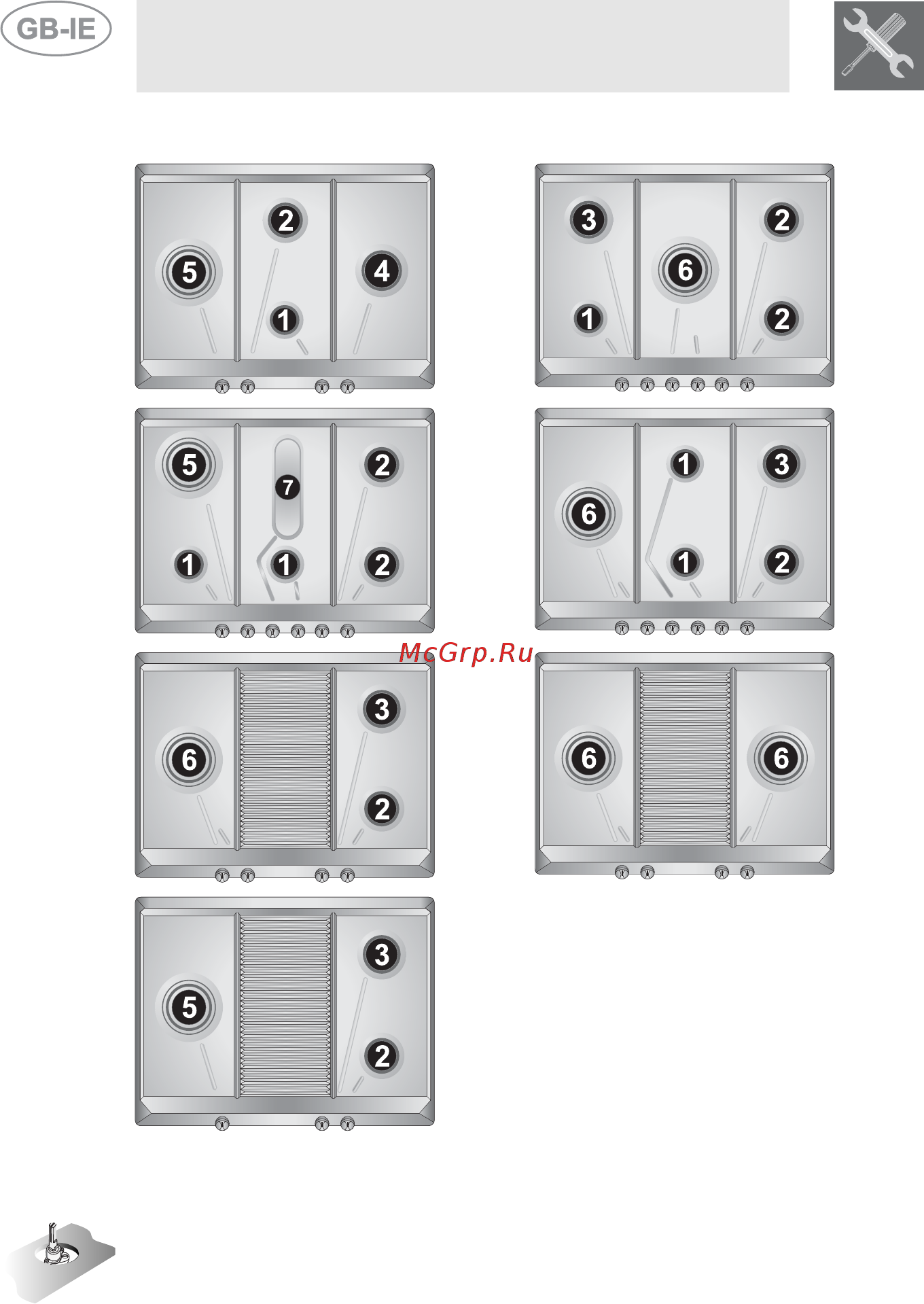 Smeg SRV876AV9 [14/18] Instructions for the installer