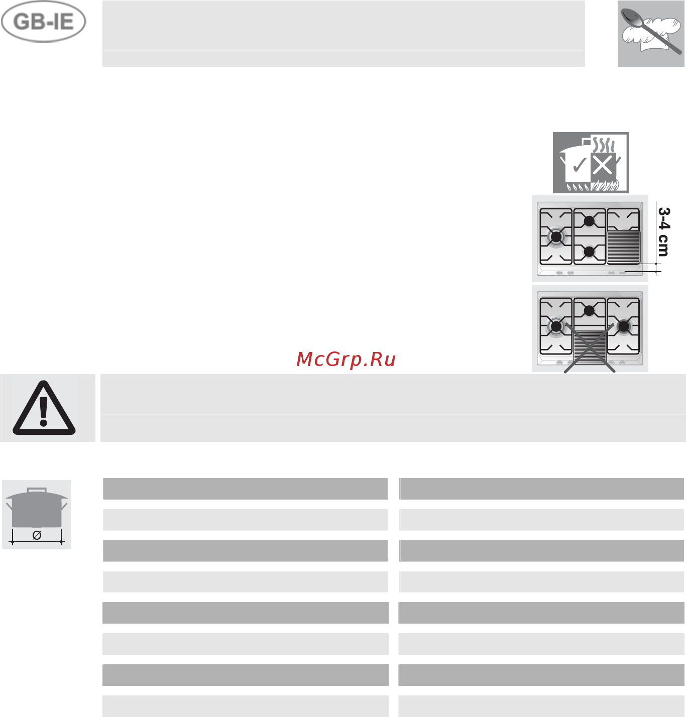 Smeg SRV876AV9 [16/18] Instructions for the user