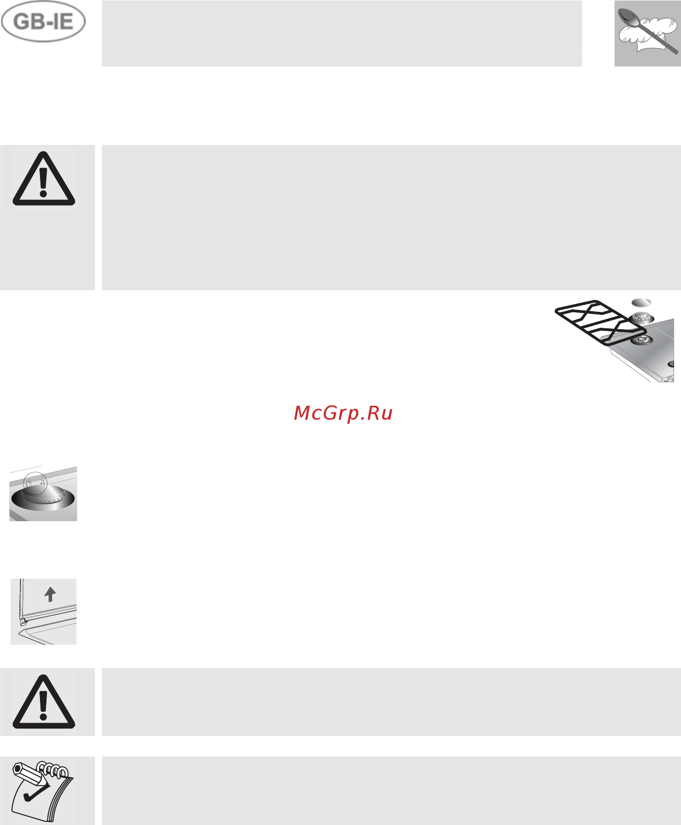 Smeg SRV876AV9 [18/18] Instructions for the user