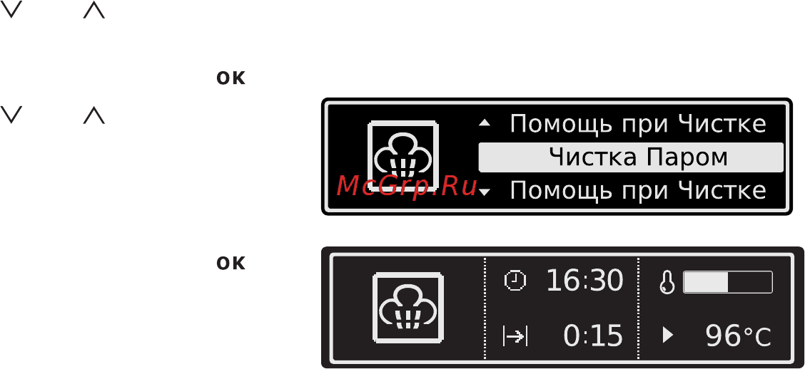 Electrolux EOB98000X [58/76] Чистка паром