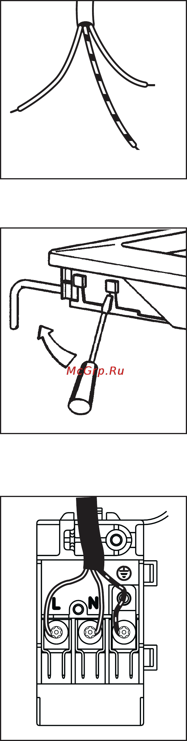 Electrolux EHG30235 x [31/100] Электрическое подключение