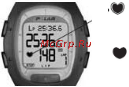 Polar RS100 [13/58] Кодированная передача пульса