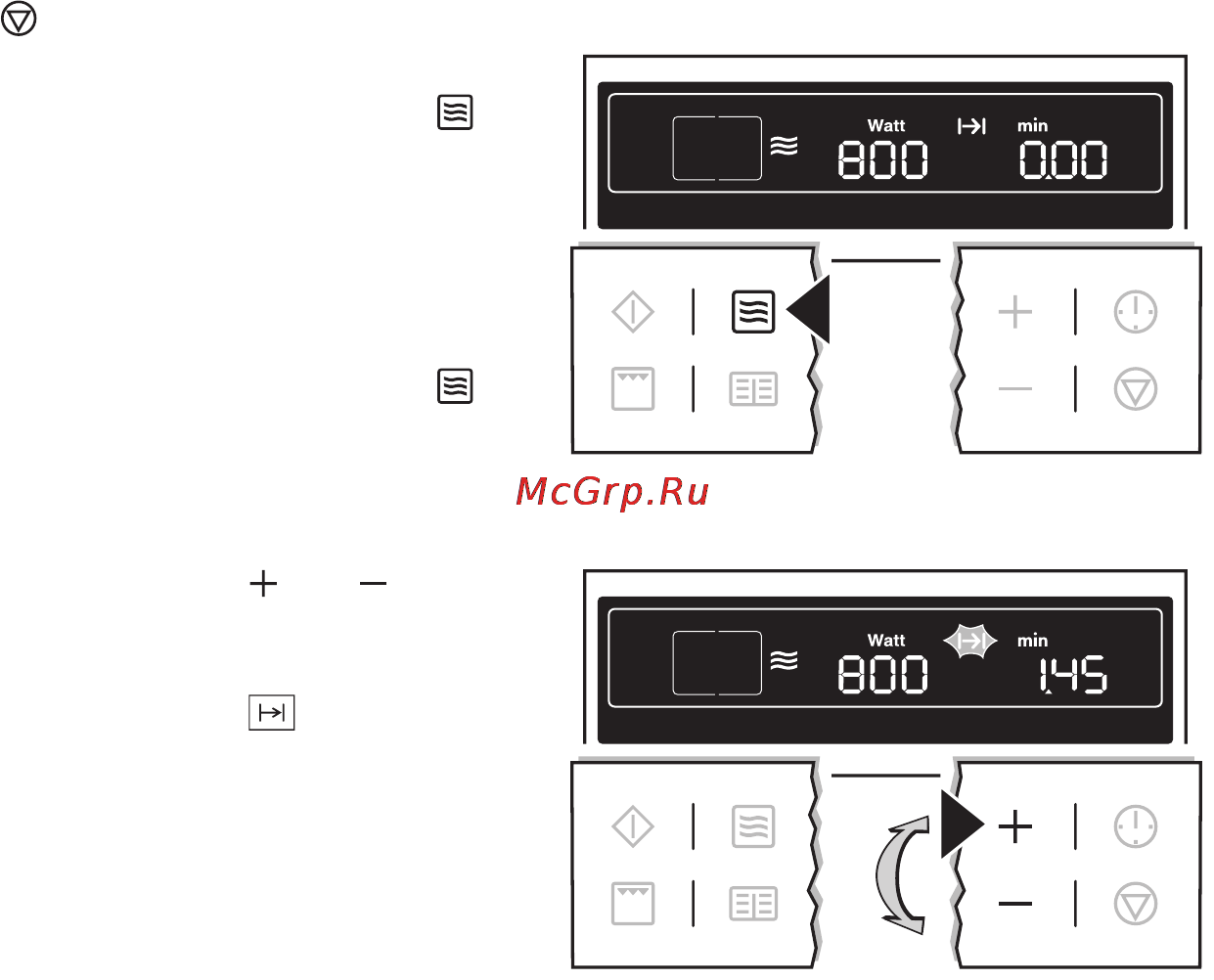 Electrolux EOK 76030 X [22/69] Режим микроволновой печи