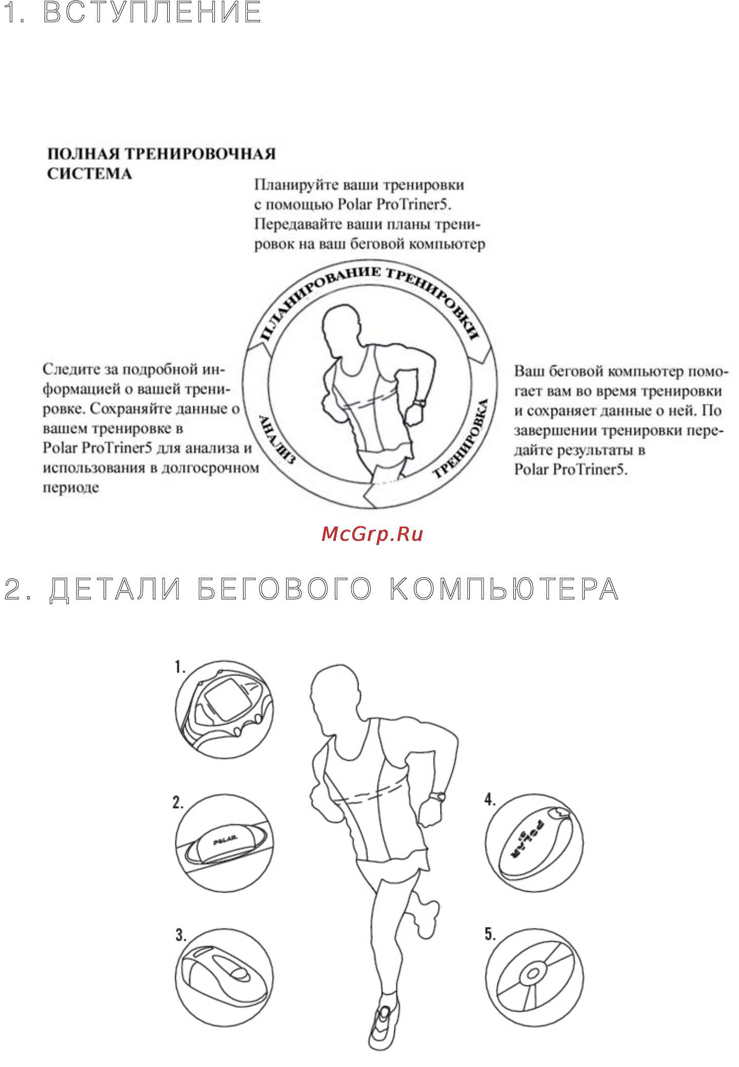Polar RS400 SD [4/49] Детали бегового компьютера