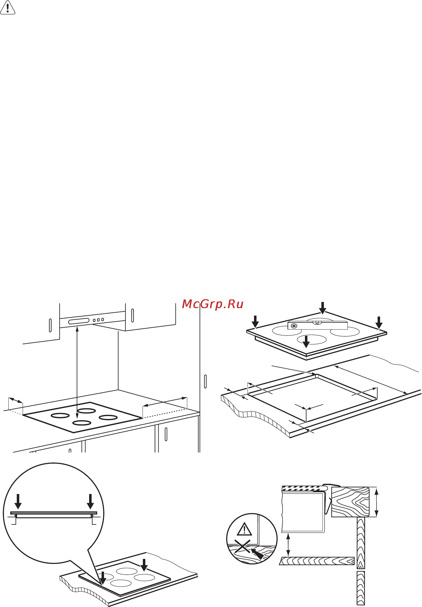 Electrolux EHS60210X [4/16] Min 20 mm