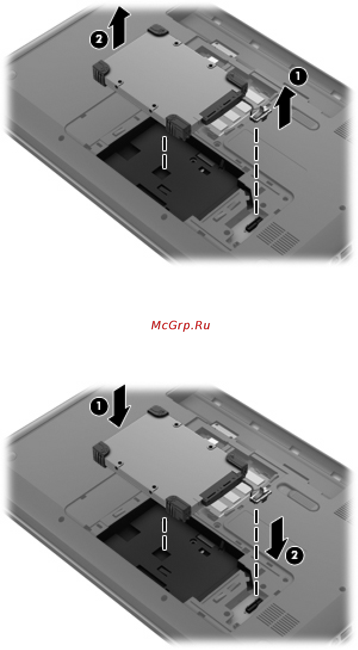 HP Pavilion g6-1057er LW071EA [35/57] Установка жесткого диска
