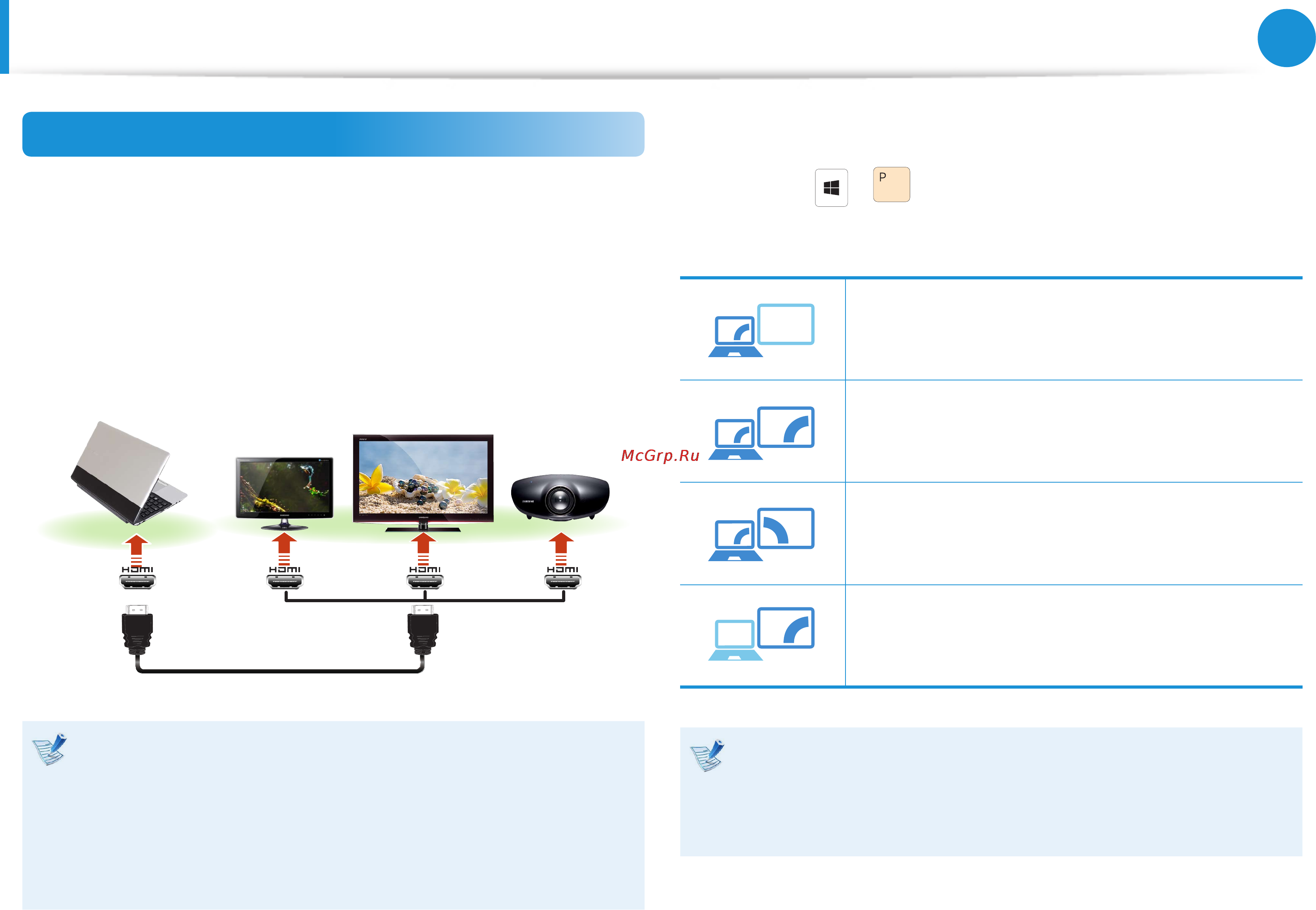 Samsung RV520-A02 [58/133] Connecting an external display device