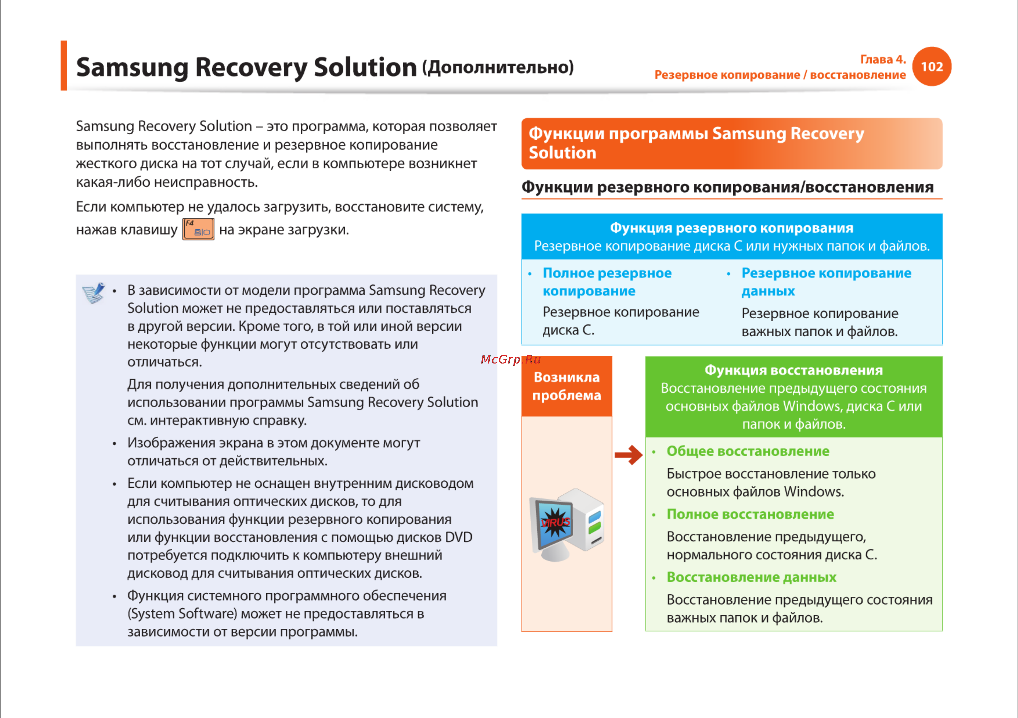 Samsung R525-JT09 [102/142] Samsung recovery solution