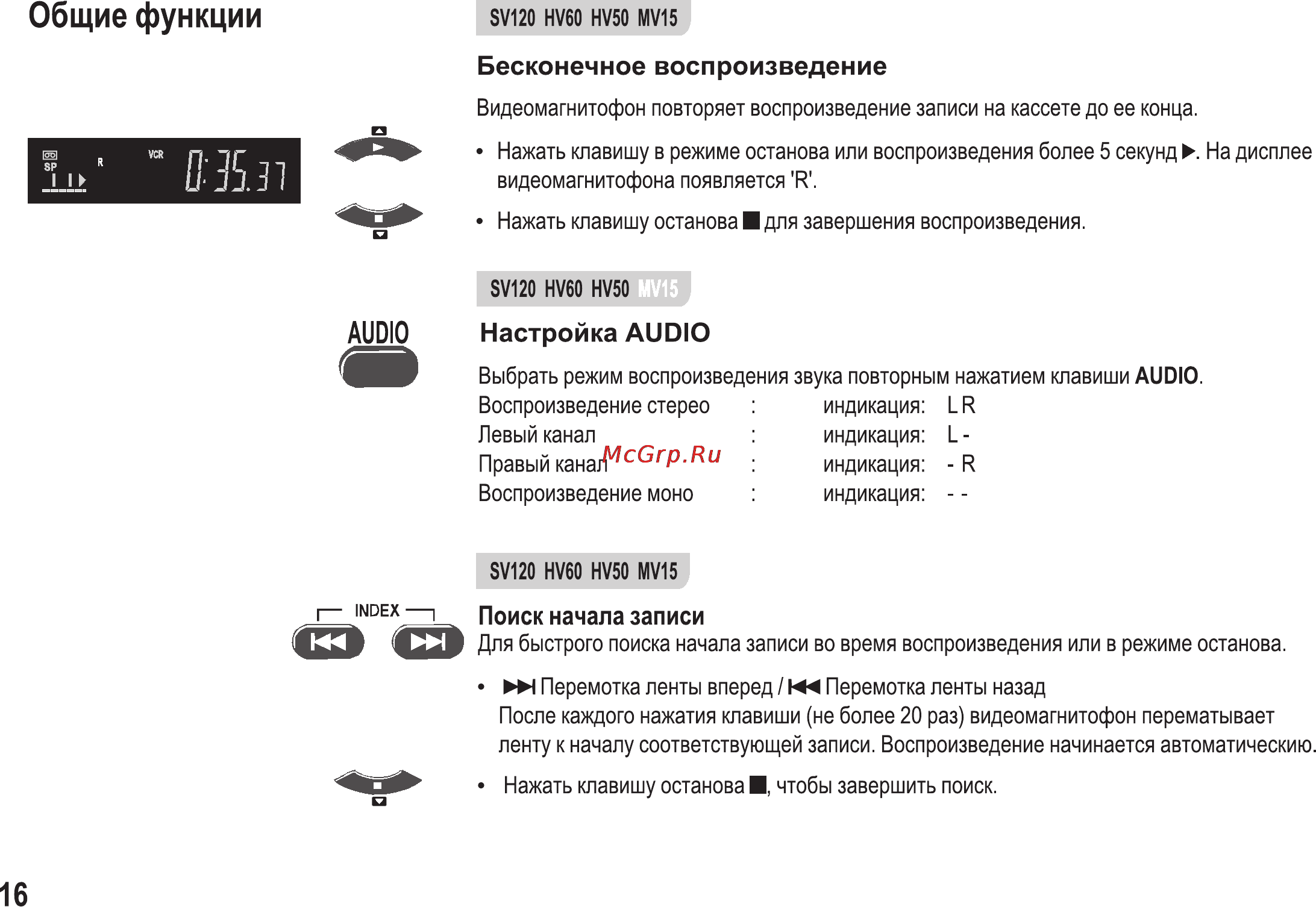 Panasonic NV-HV50 Инструкция по эксплуатации онлайн [16/32] 14963