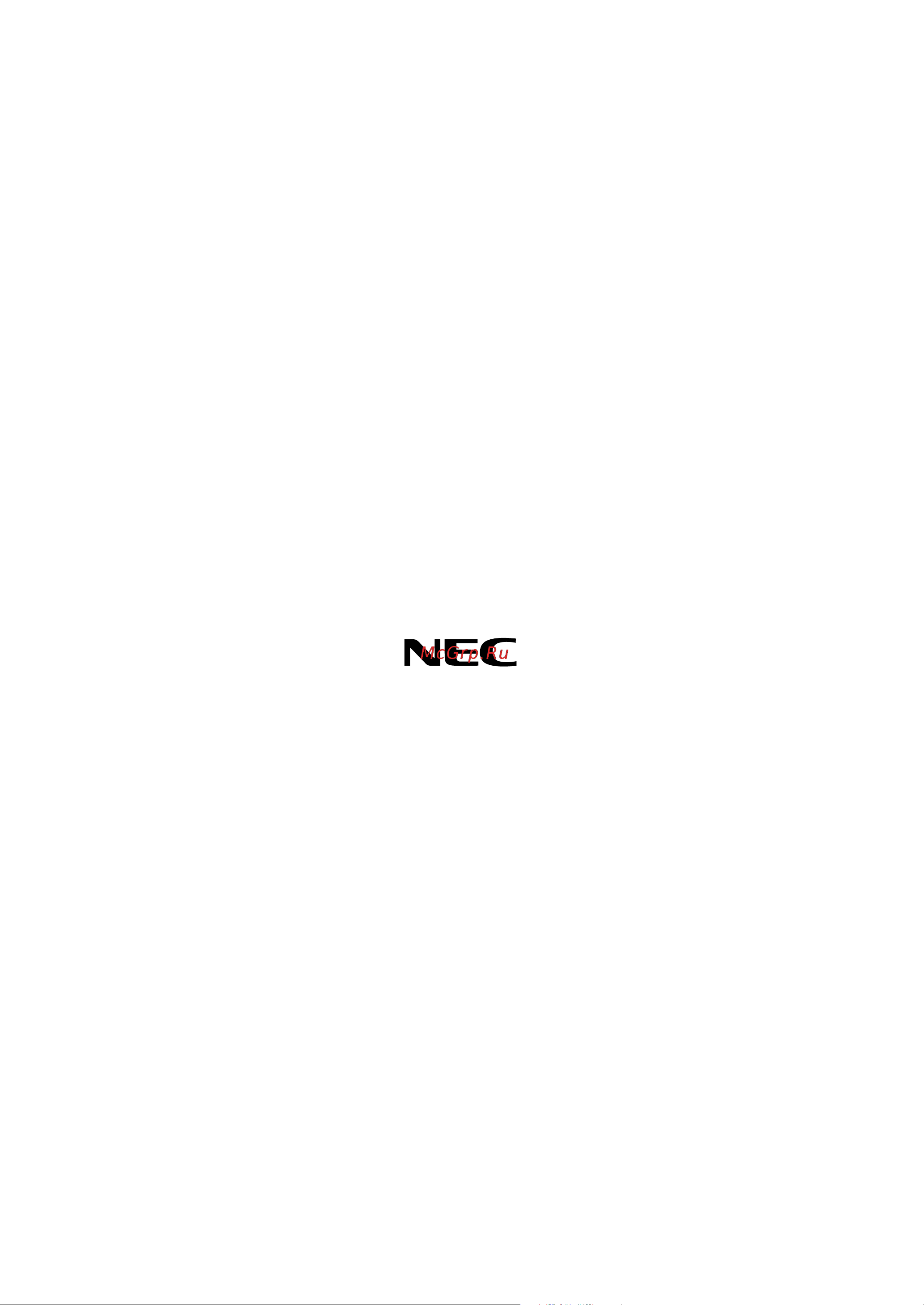 Nec M260X Инструкция по эксплуатации онлайн [136/136] 8243
