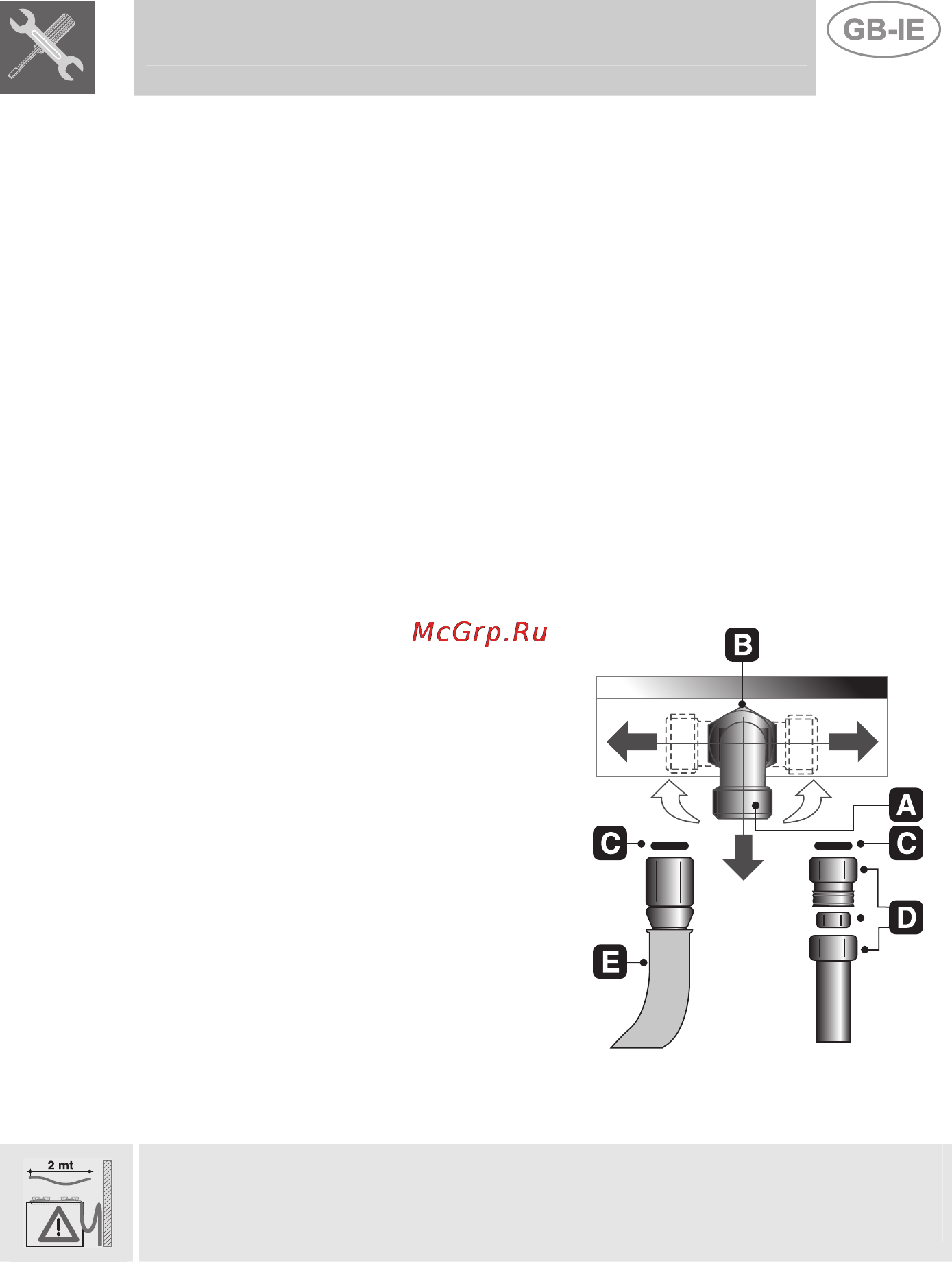 Smeg SER60SGH3 [7/18] Instructions for the installer