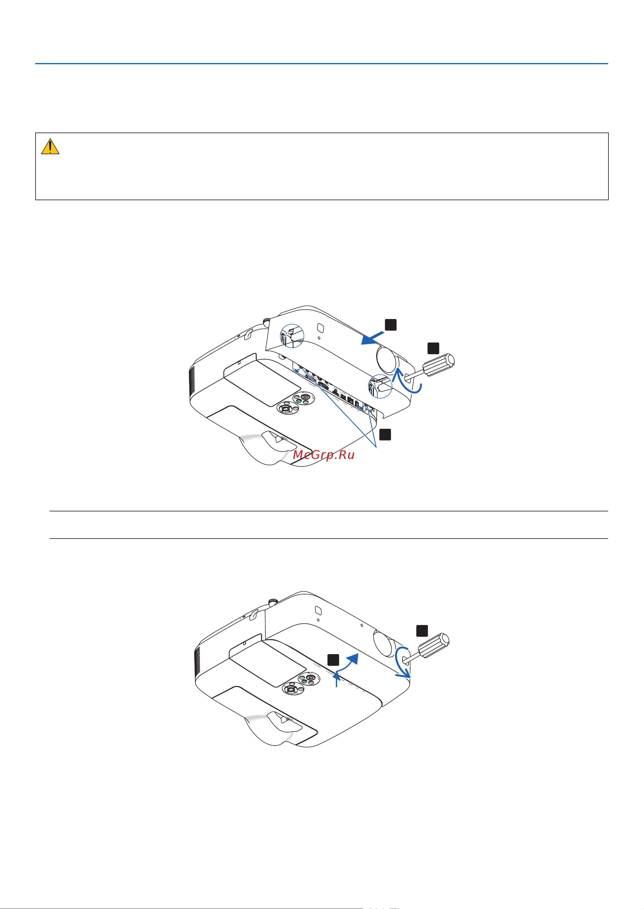 Nec M260XS [124/155] Installation and connections