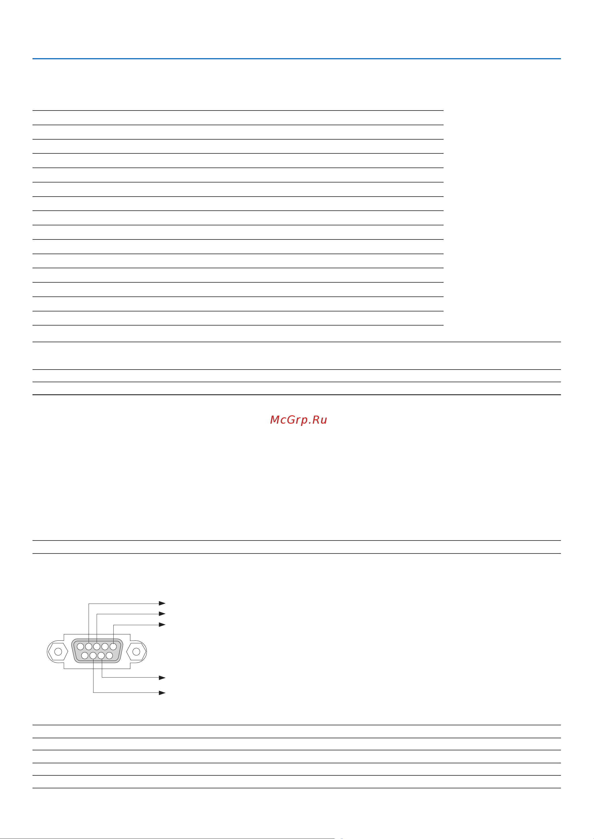 Nec M260XS [151/155] 6 pc control codes and cable connection