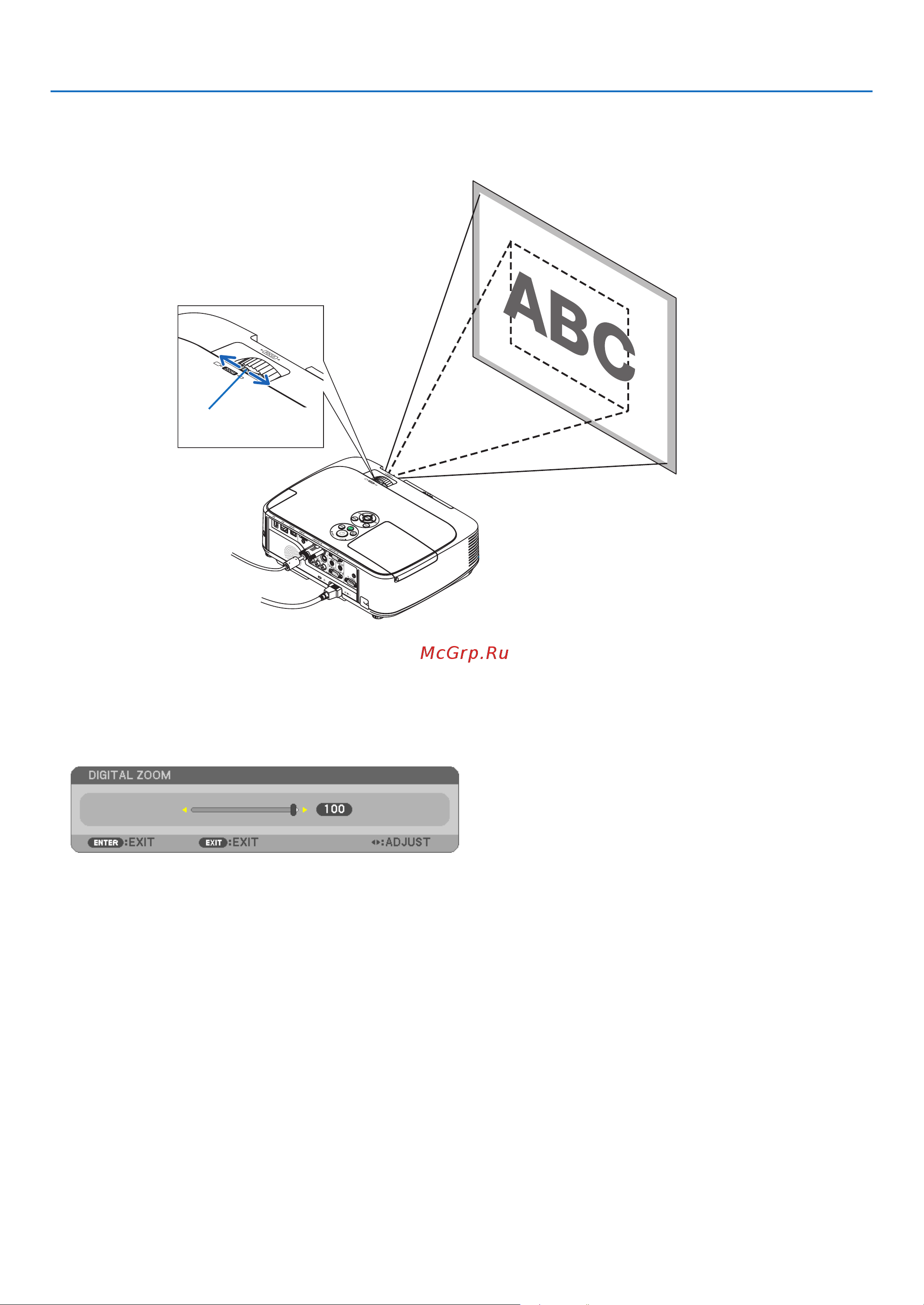 Nec M350XS [31/155] Projecting an image basic operation