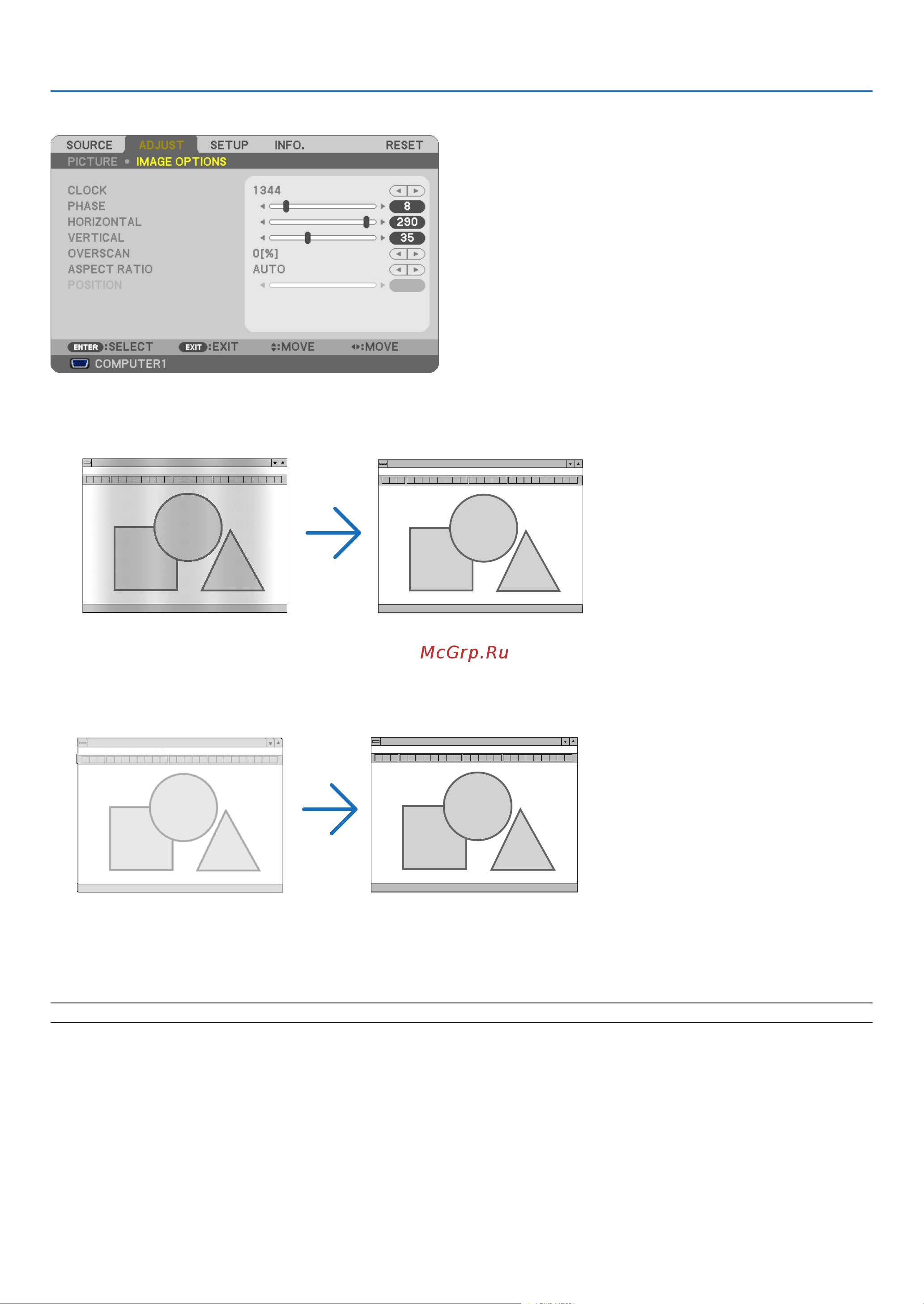 Nec M260XS [87/155] Image options