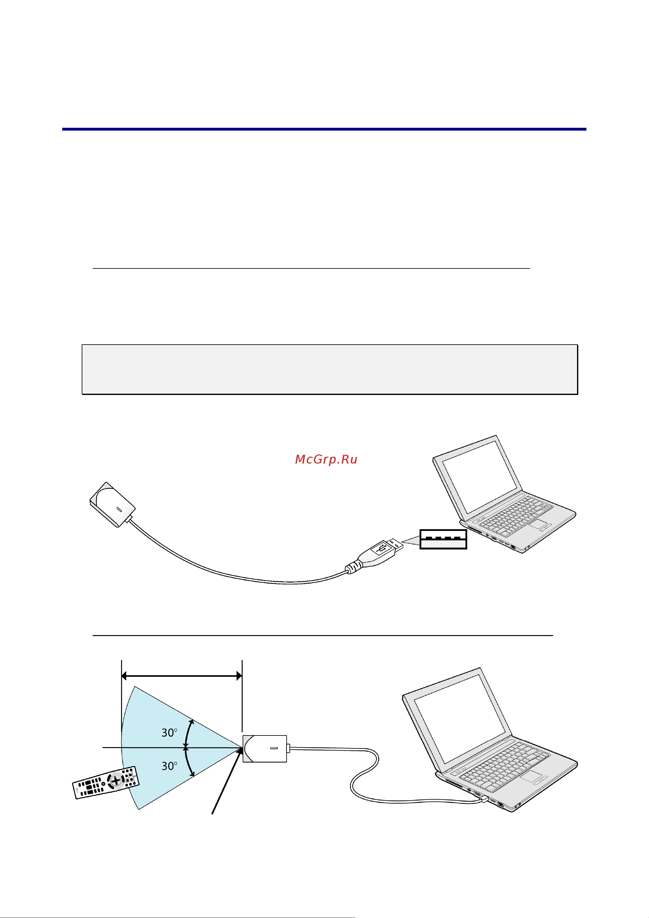 Nec NP4100 [129/157] Подключение датчика беспроводной мыши к компьютеру