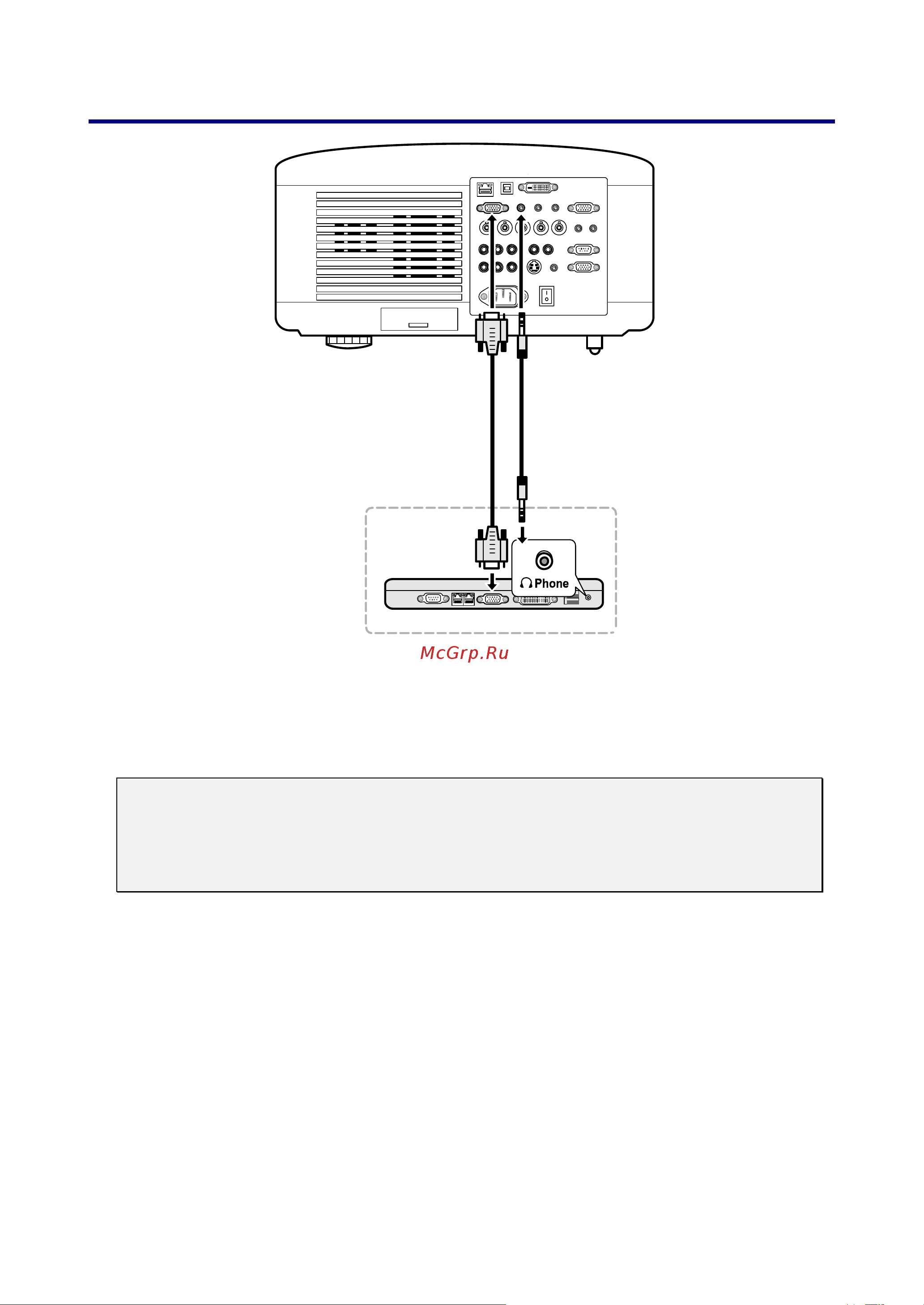 Nec NP4100 [46/157] Внимание