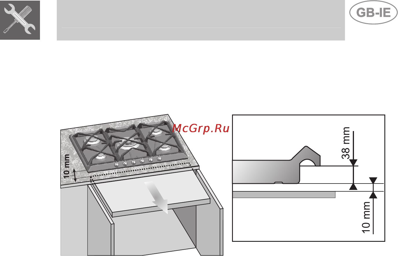 Smeg SE70SGH-5 [5/16] Instructions for the installer