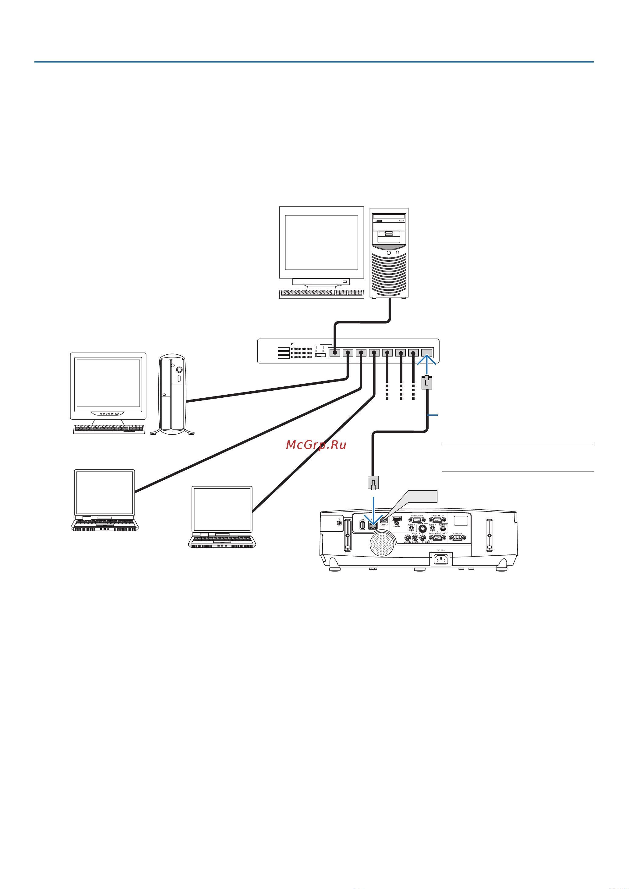 Nec P420X [149/215] Подключение к проводной локальной сети
