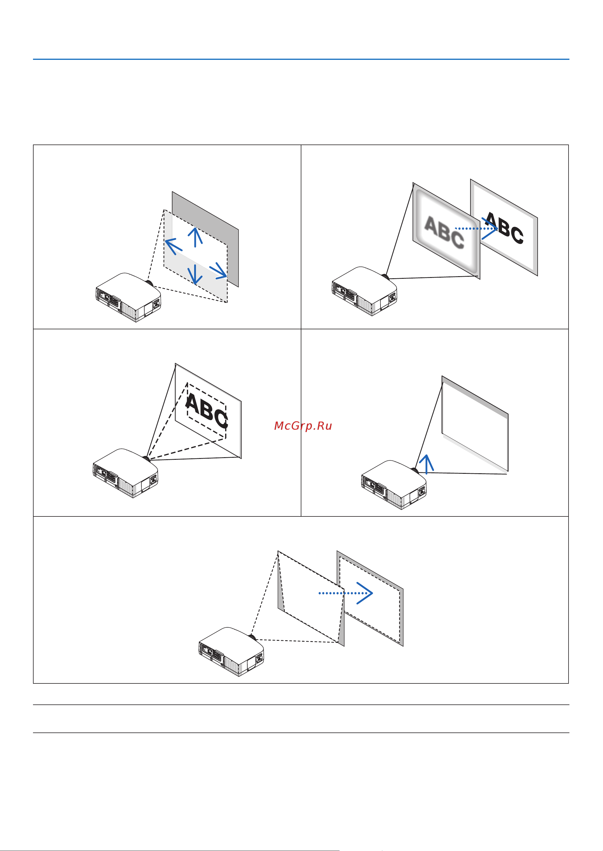 Nec PA550W [28/234] 5 регулировка размера и положения изображения