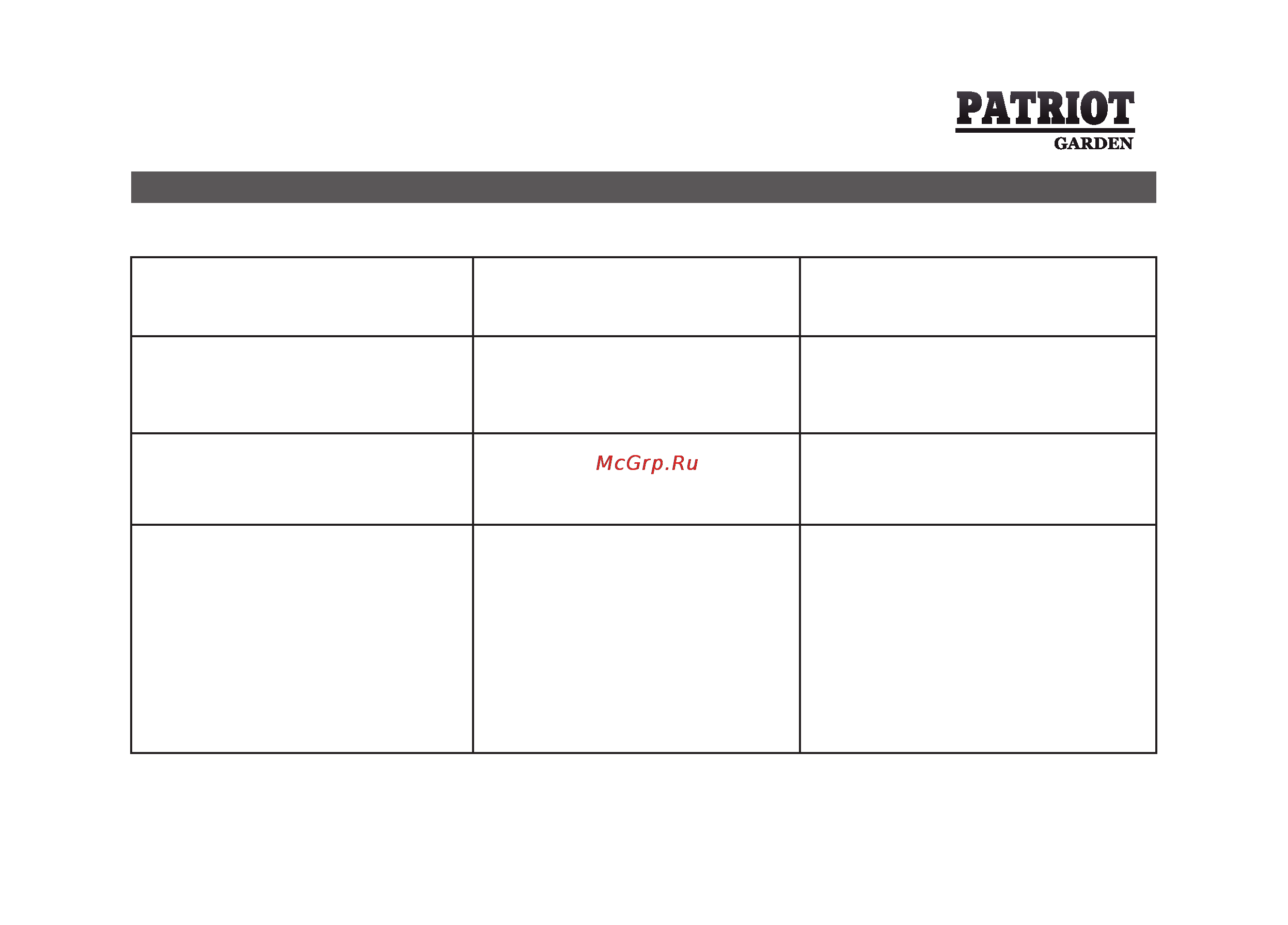 Patriot Garden PS 1100 DDE [53/64] Двигатель перегревается