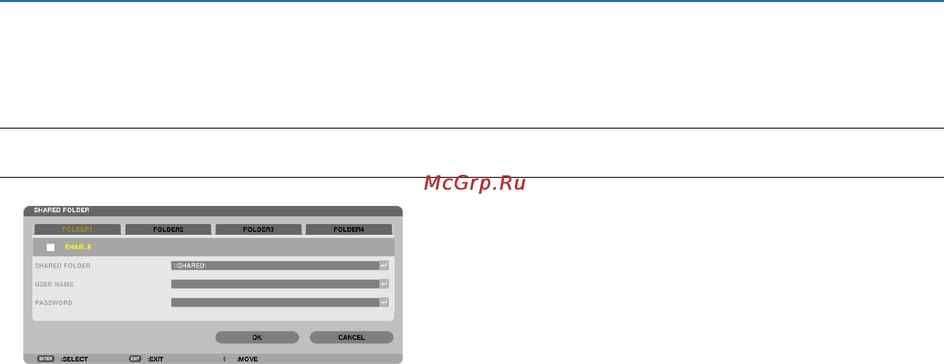 Nec PX700W [102/244] Disconnecting the shared folder from the projector