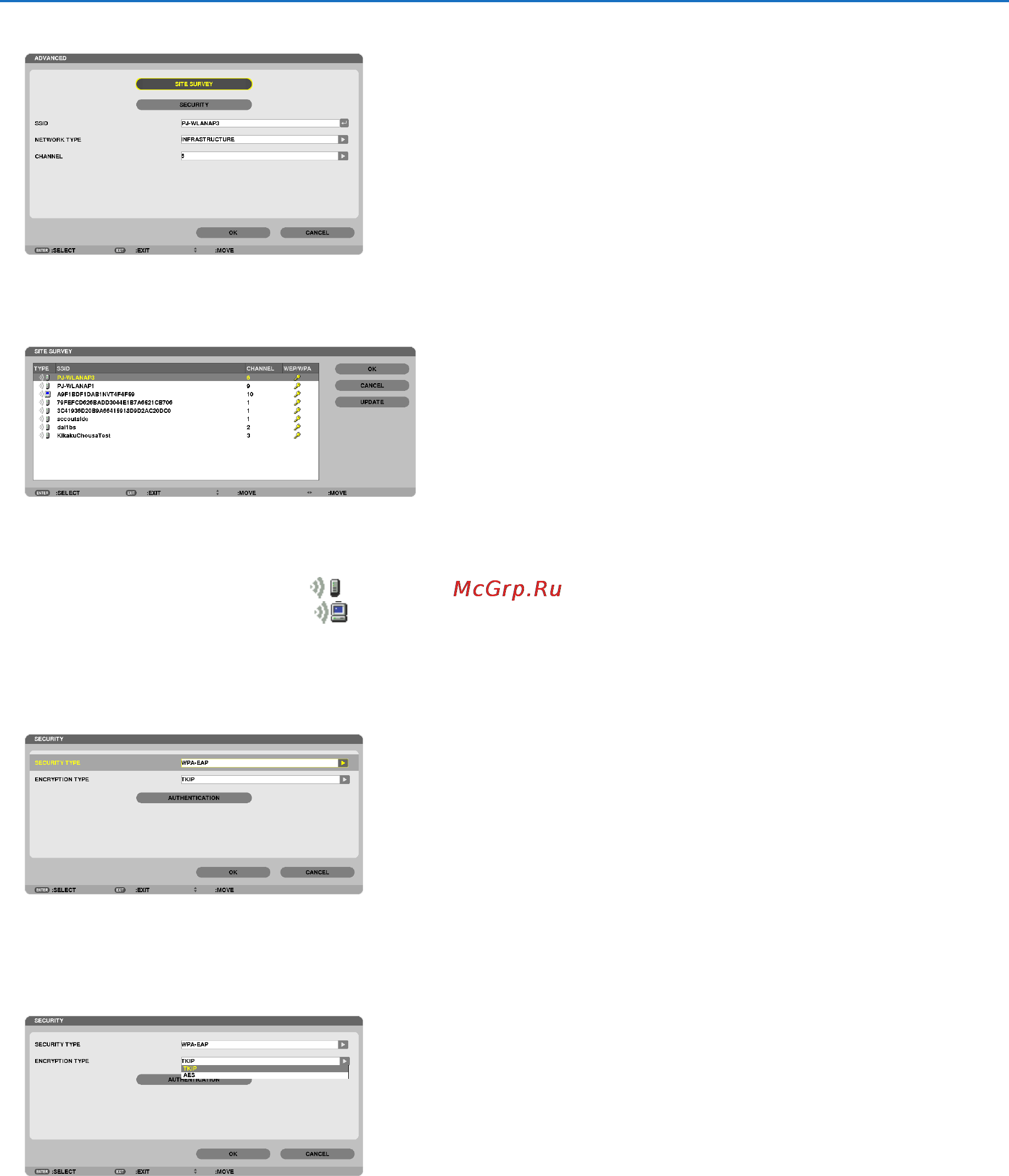 Nec PX700W [156/244] Using on screen menu