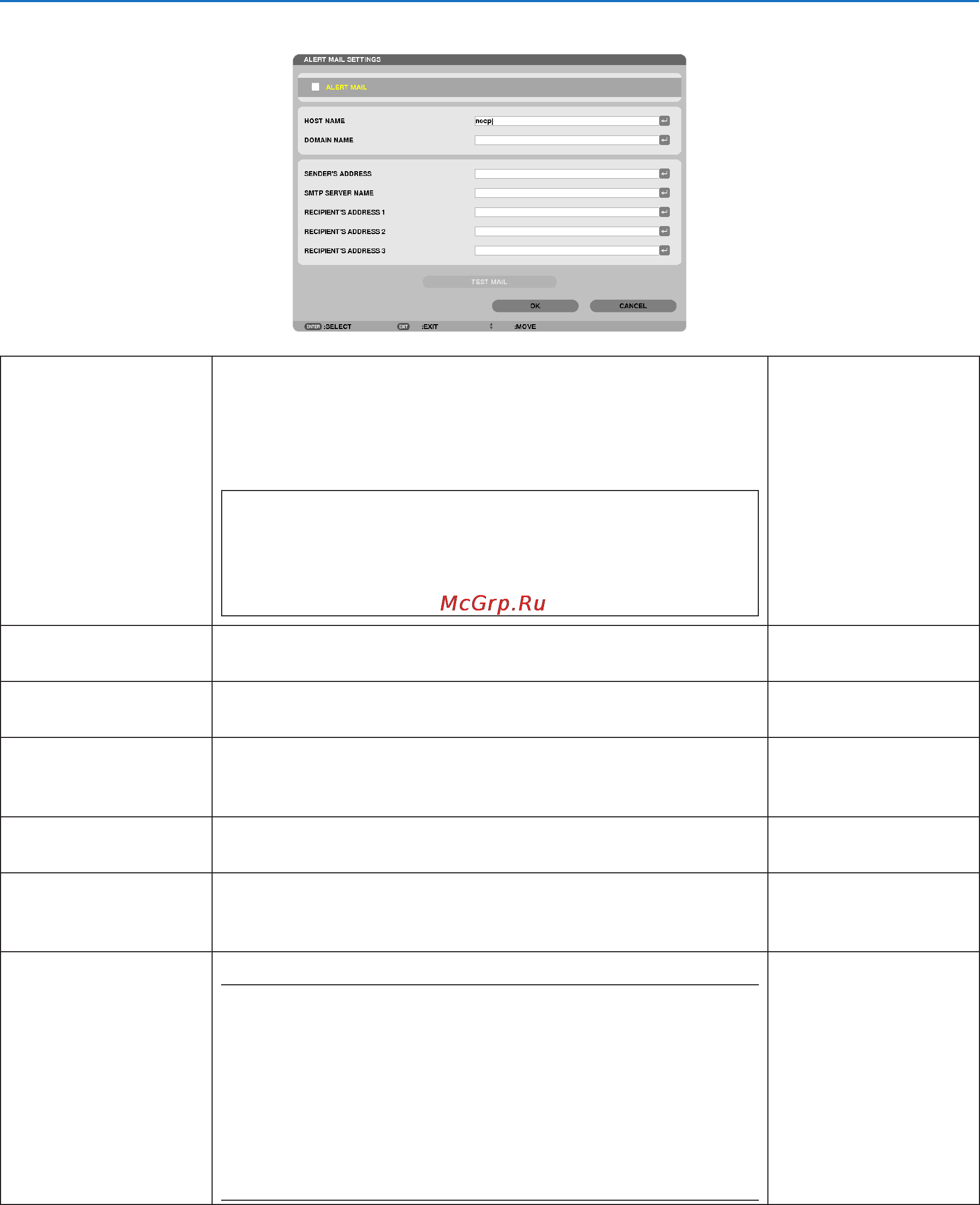 Nec PX700W [164/244] Using on screen menu