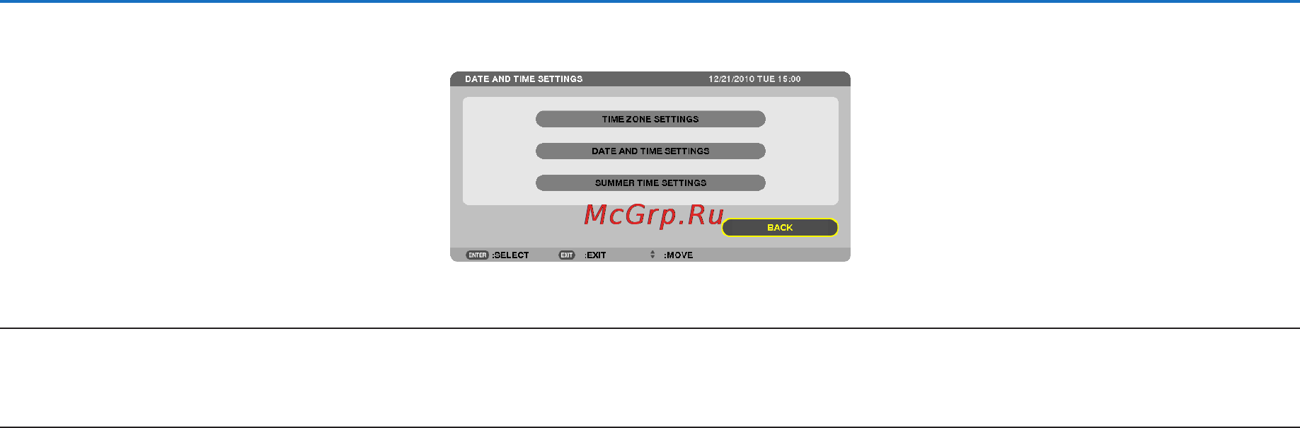 Nec PX700W [170/244] Using on screen menu