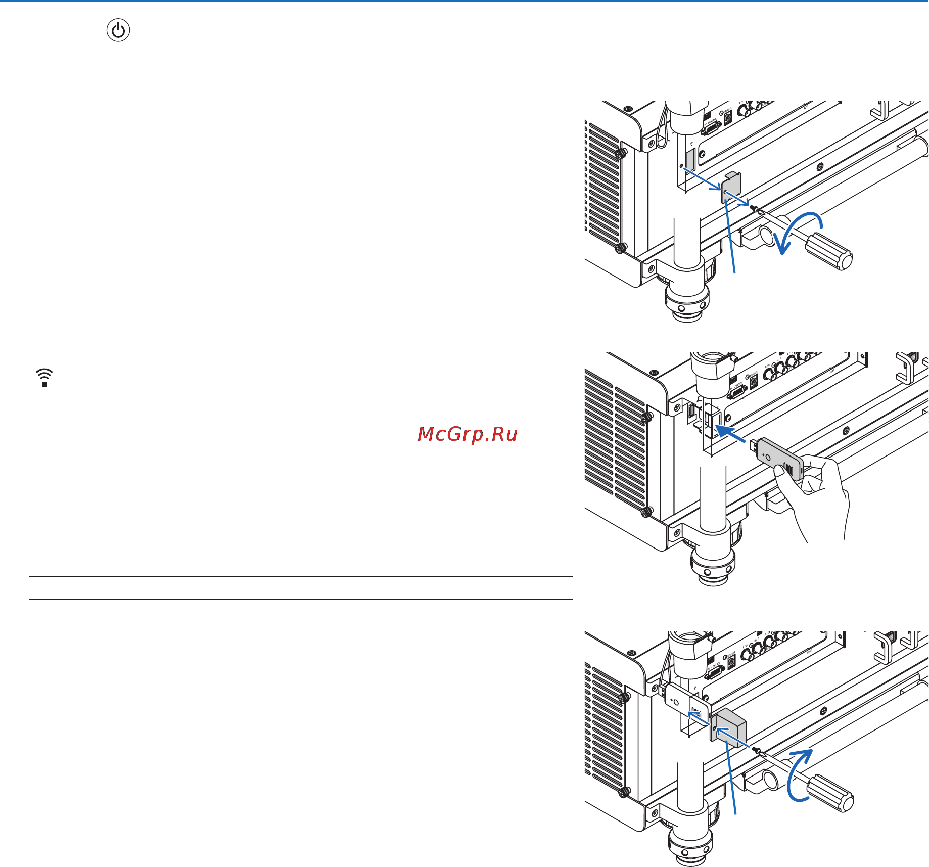 Nec PH1000U [183/244] Installation and connections