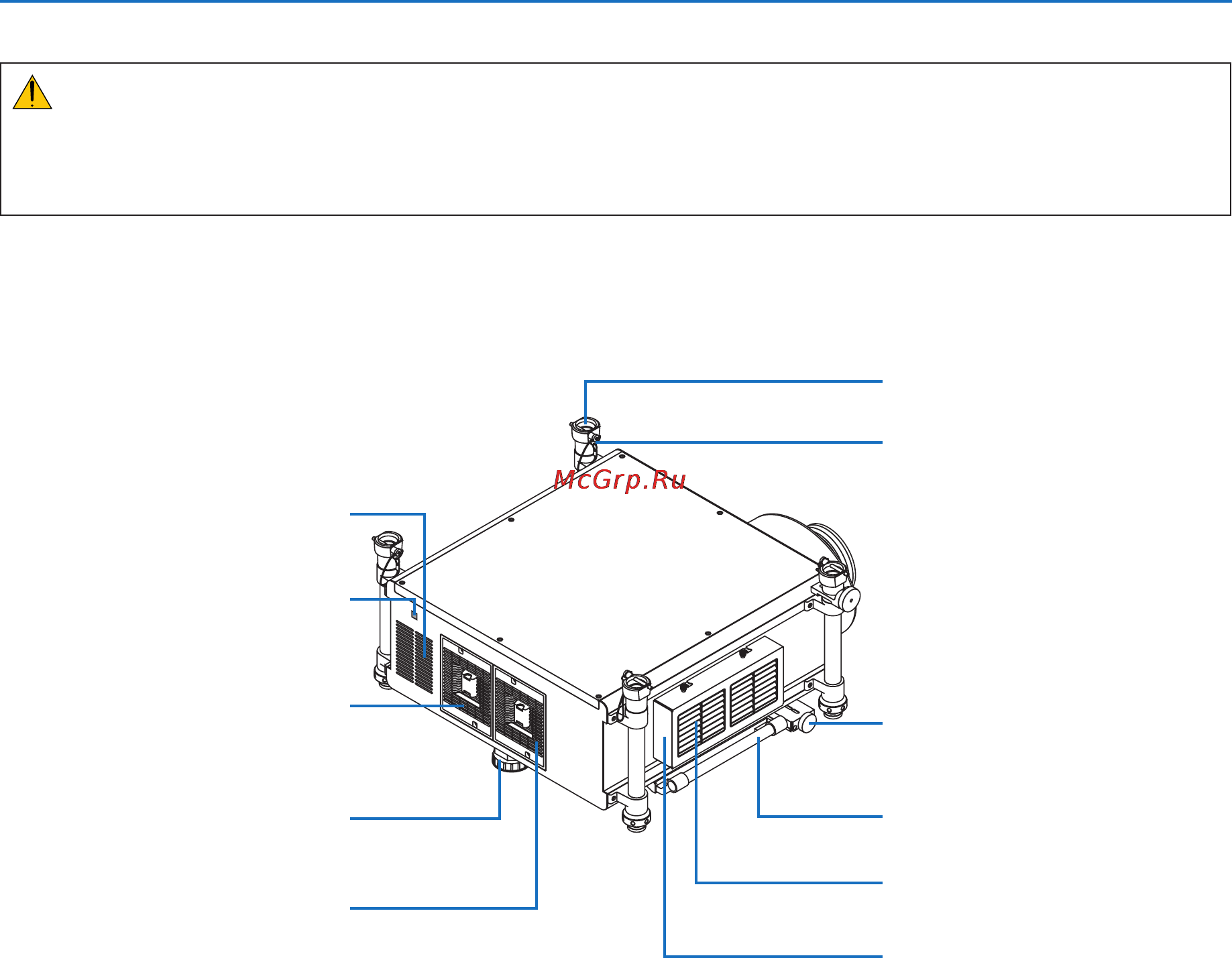 Nec PH1000U [19/244] Caution