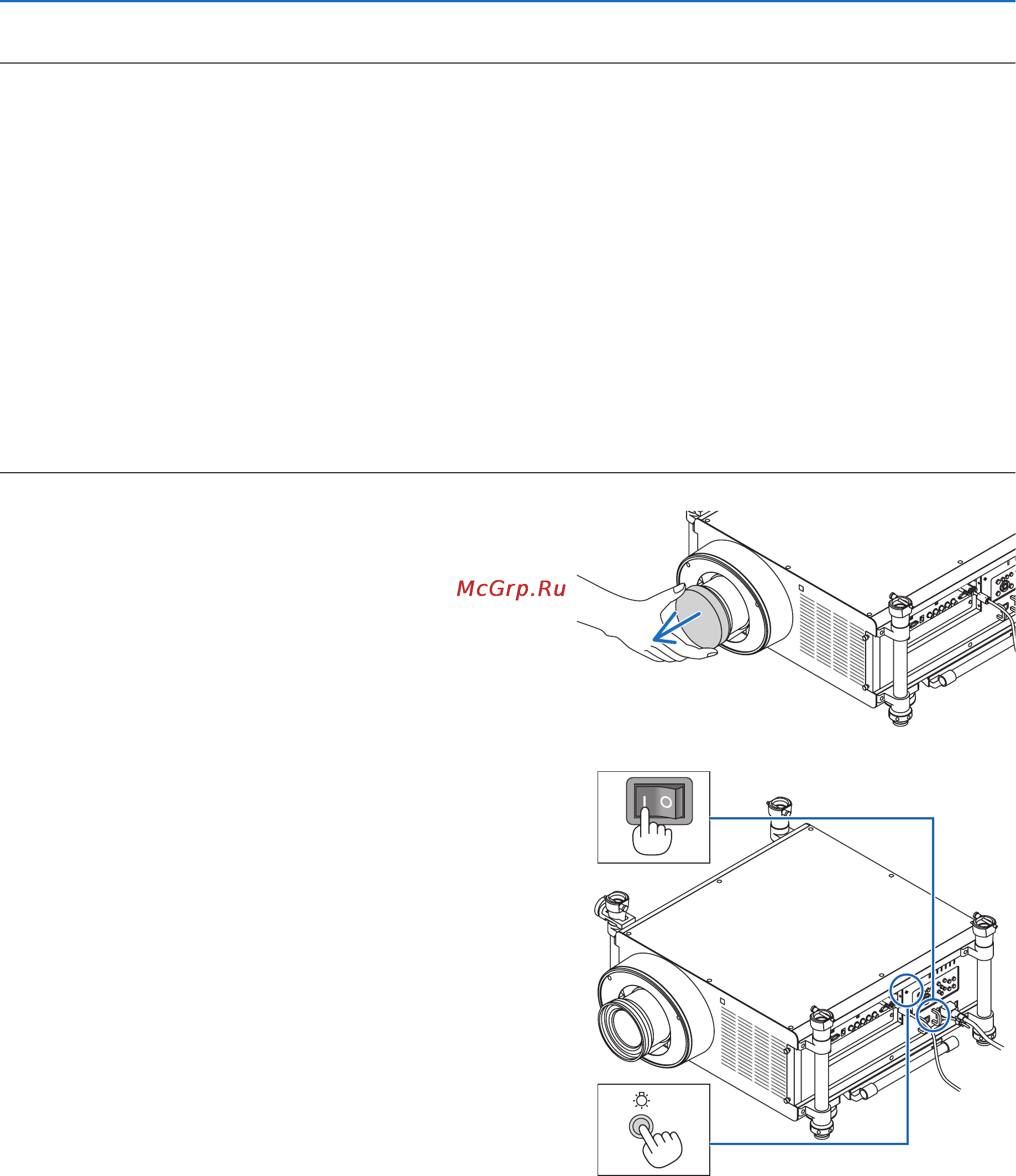 Nec PH1000U [30/244] Projecting an image basic operation