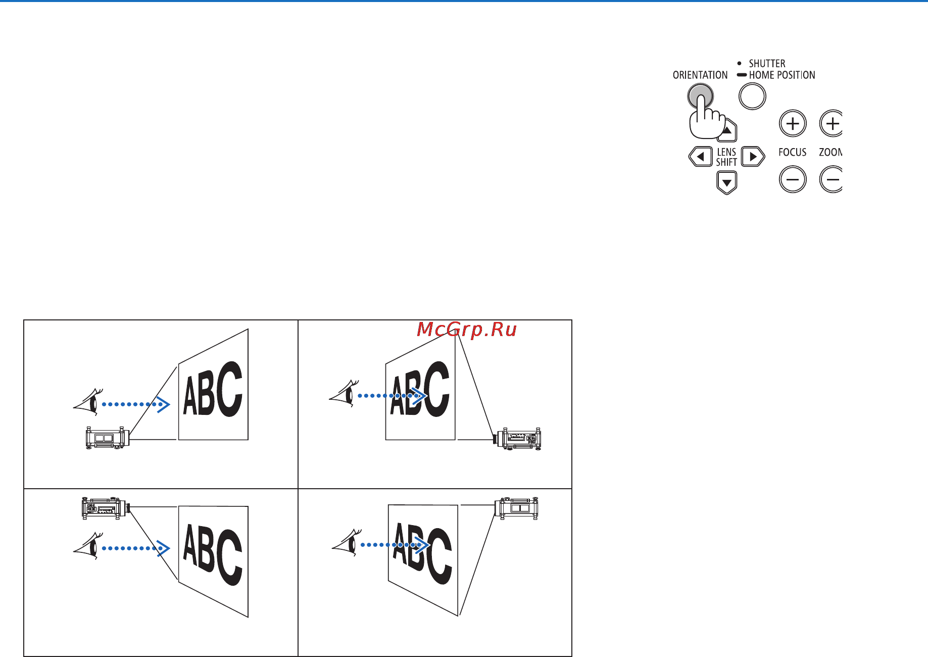 Nec PH1000U [33/244] Projecting an image basic operation