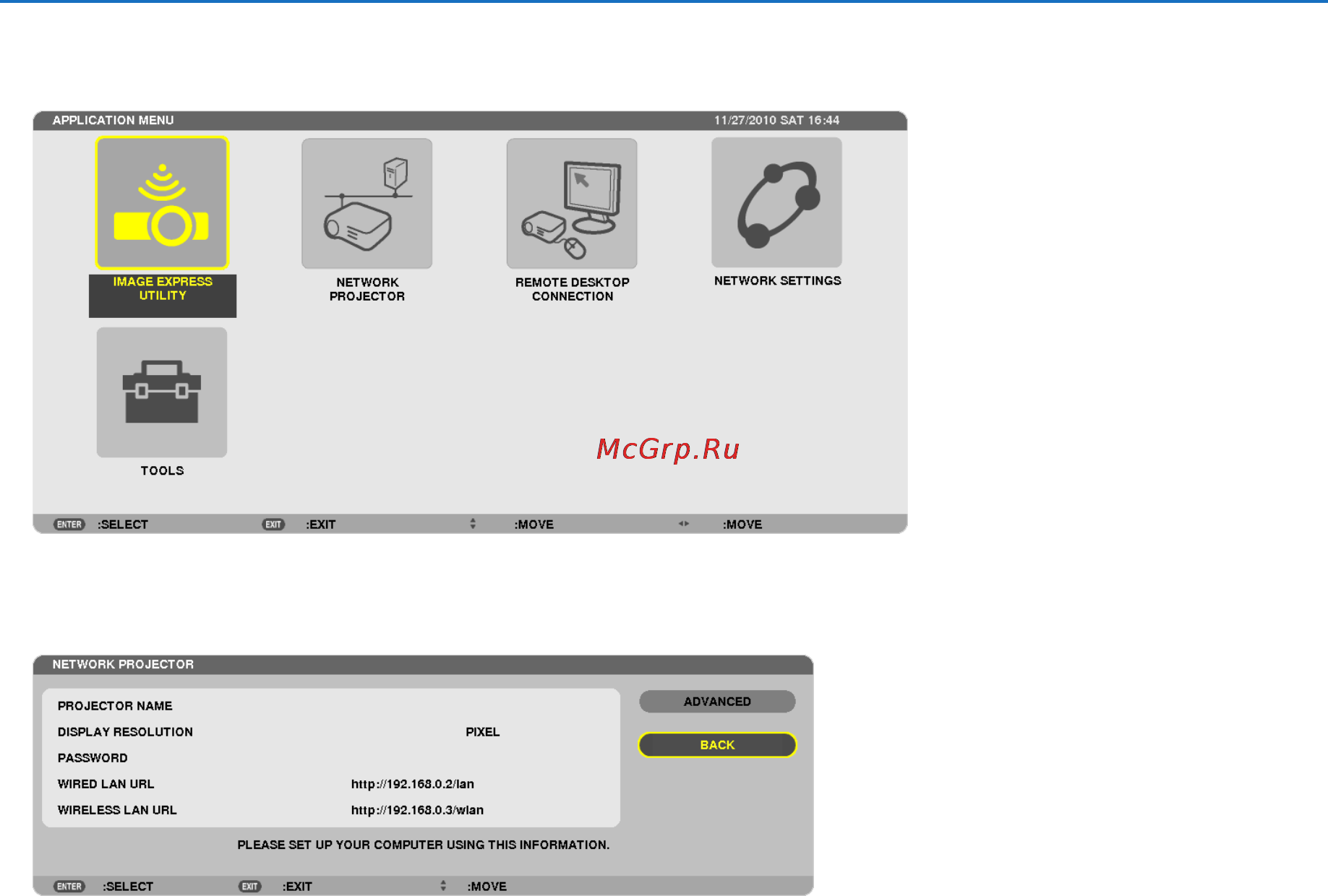Nec PX700W [74/244] Convenient features