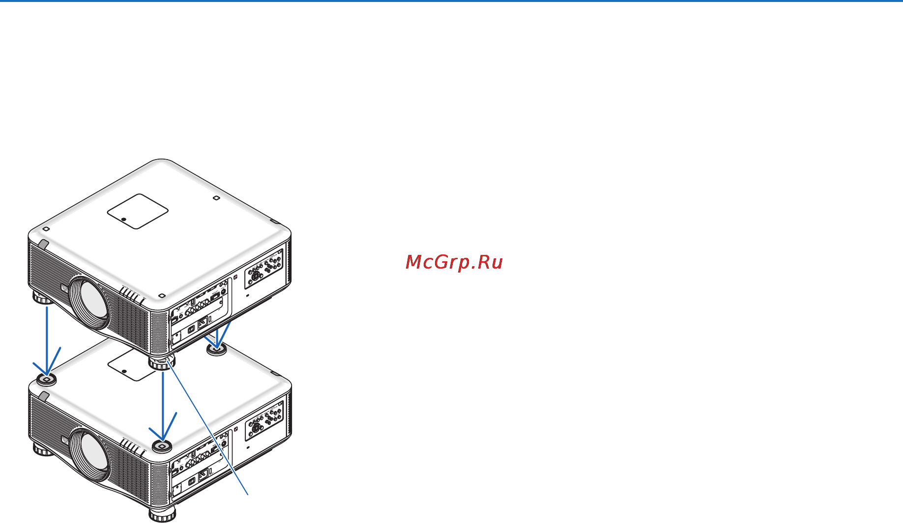 Nec PX800X [183/242] Установка и подключение