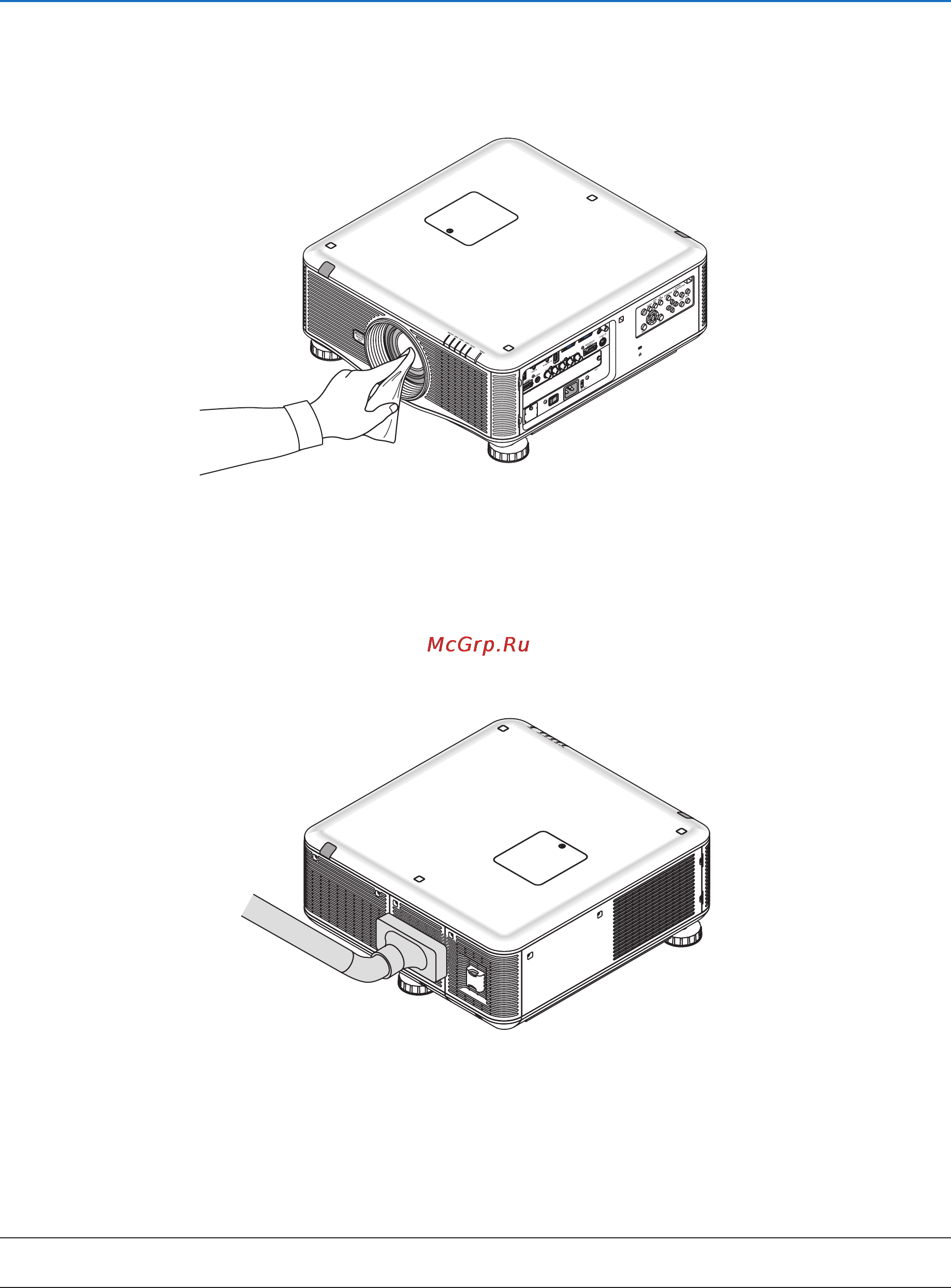 Nec PX800X [186/242] 2 чистка объектива