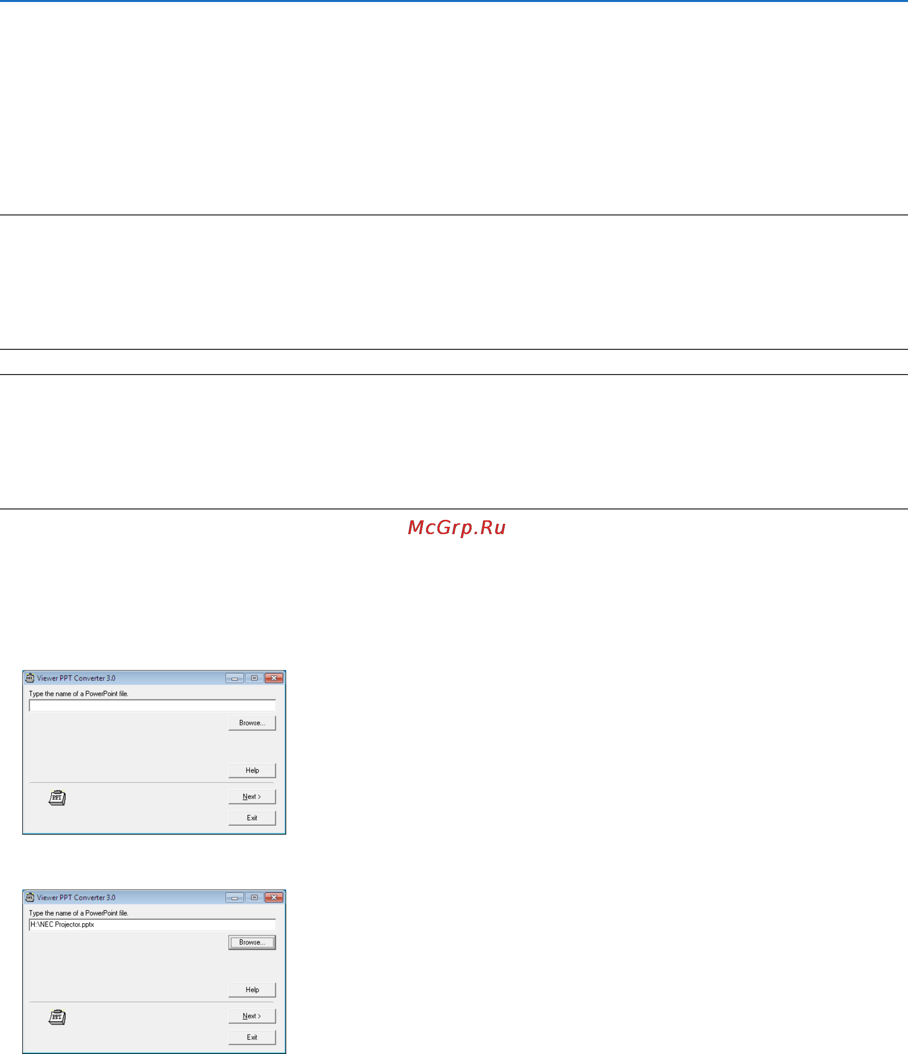 Nec PX800X [215/242] 6 преобразование файлов powerpoint в слайды viewer ppt converter 3