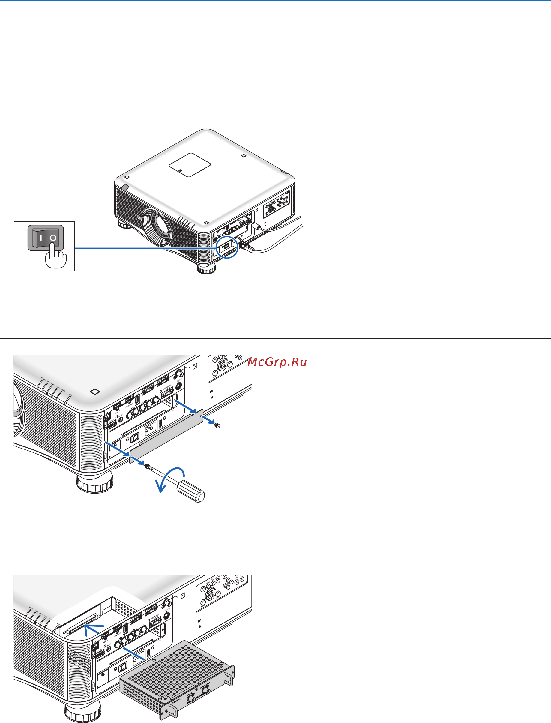 Nec PX800X [224/242] 3 установка дополнительной платы продается отдельно