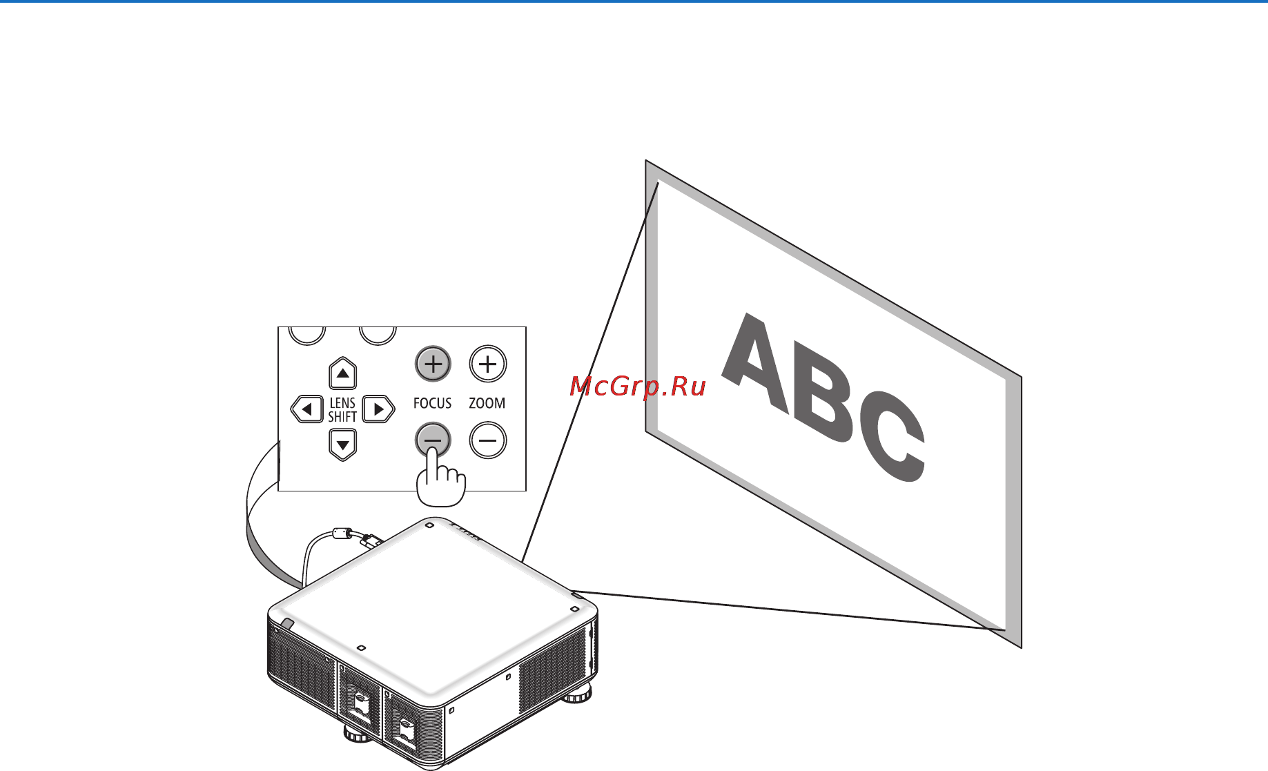 Nec PX800X [37/242] Фокус