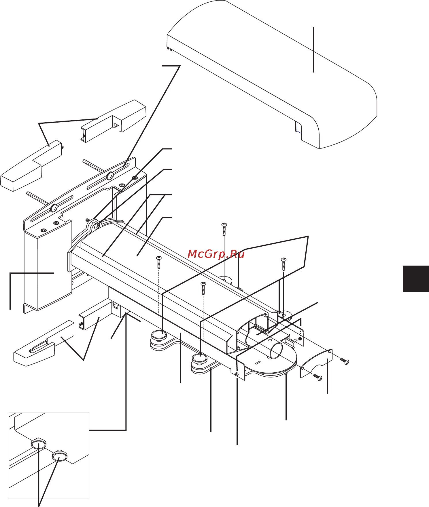 Nec U310W [101/192] Наименование деталей